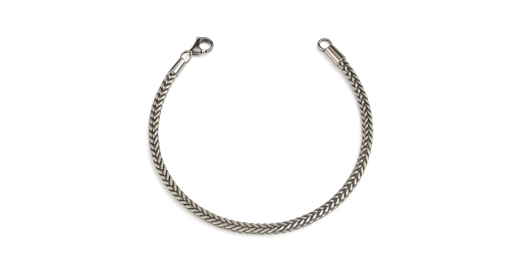 Pulseira Grumet Quadrada Fecho Lagosta Aço Inoxidável 