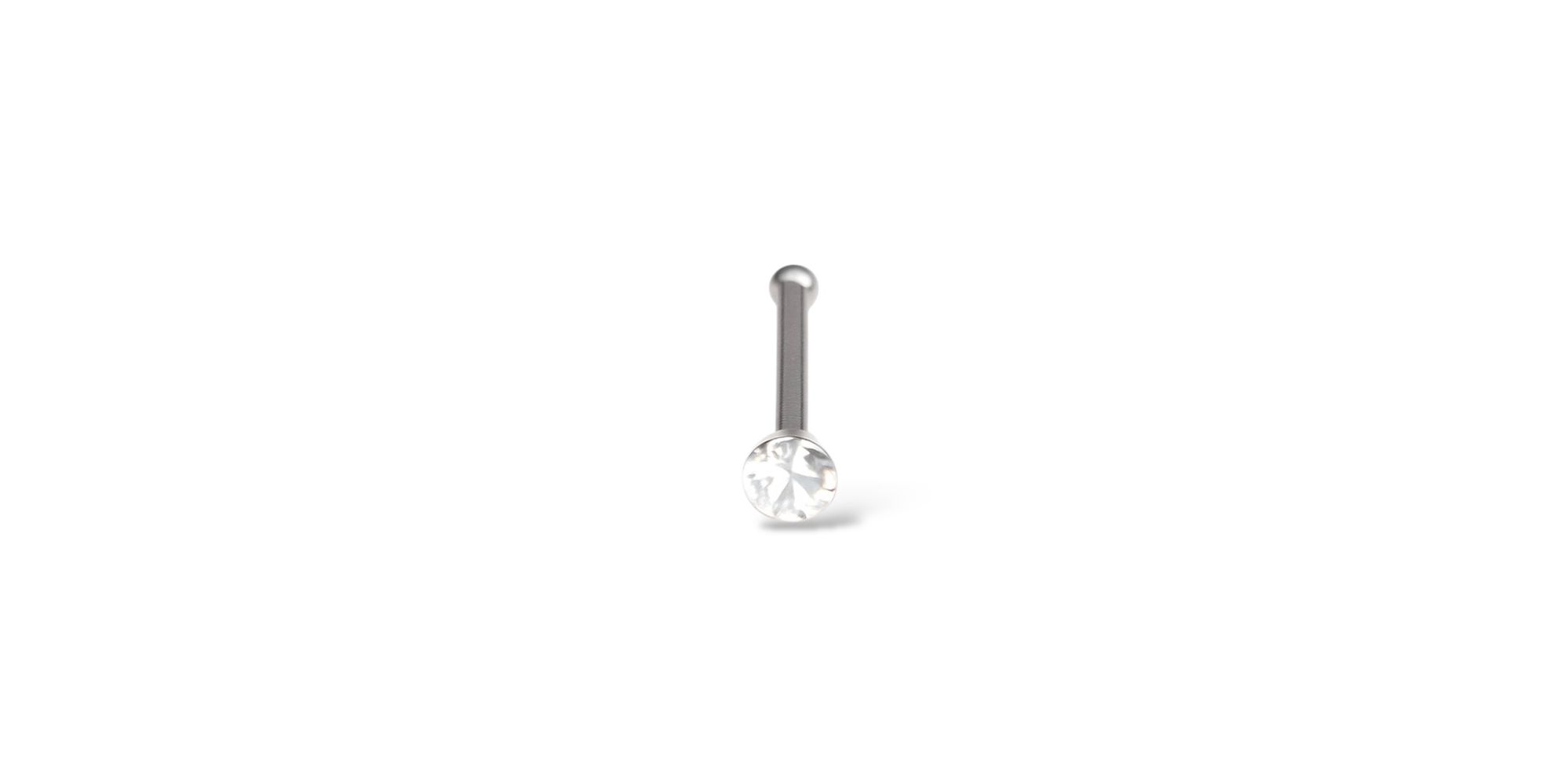 Piercing Nariz Ponto Luz Aço Inoxidável 