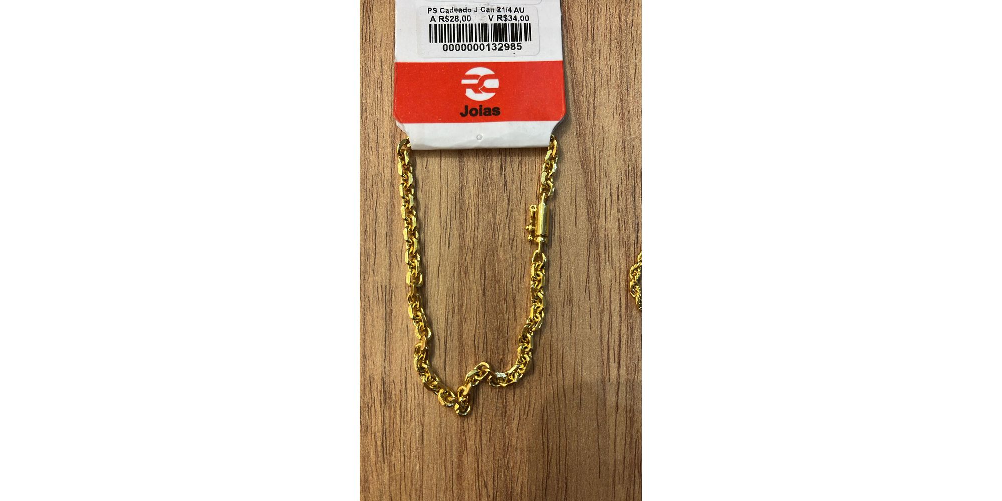 Pulseira Cadeado Junto Fecho Canhão Banhado A Ouro... - RC JOIAS BY RUDI