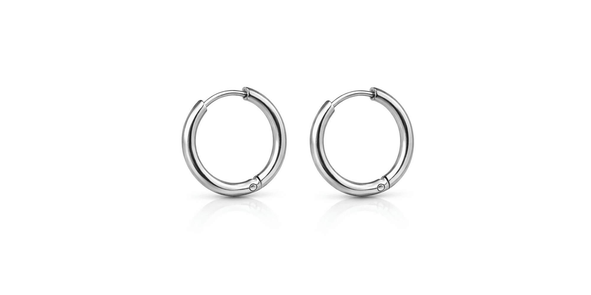 Brinco Argola Lisa 16mm Aço Inoxidável