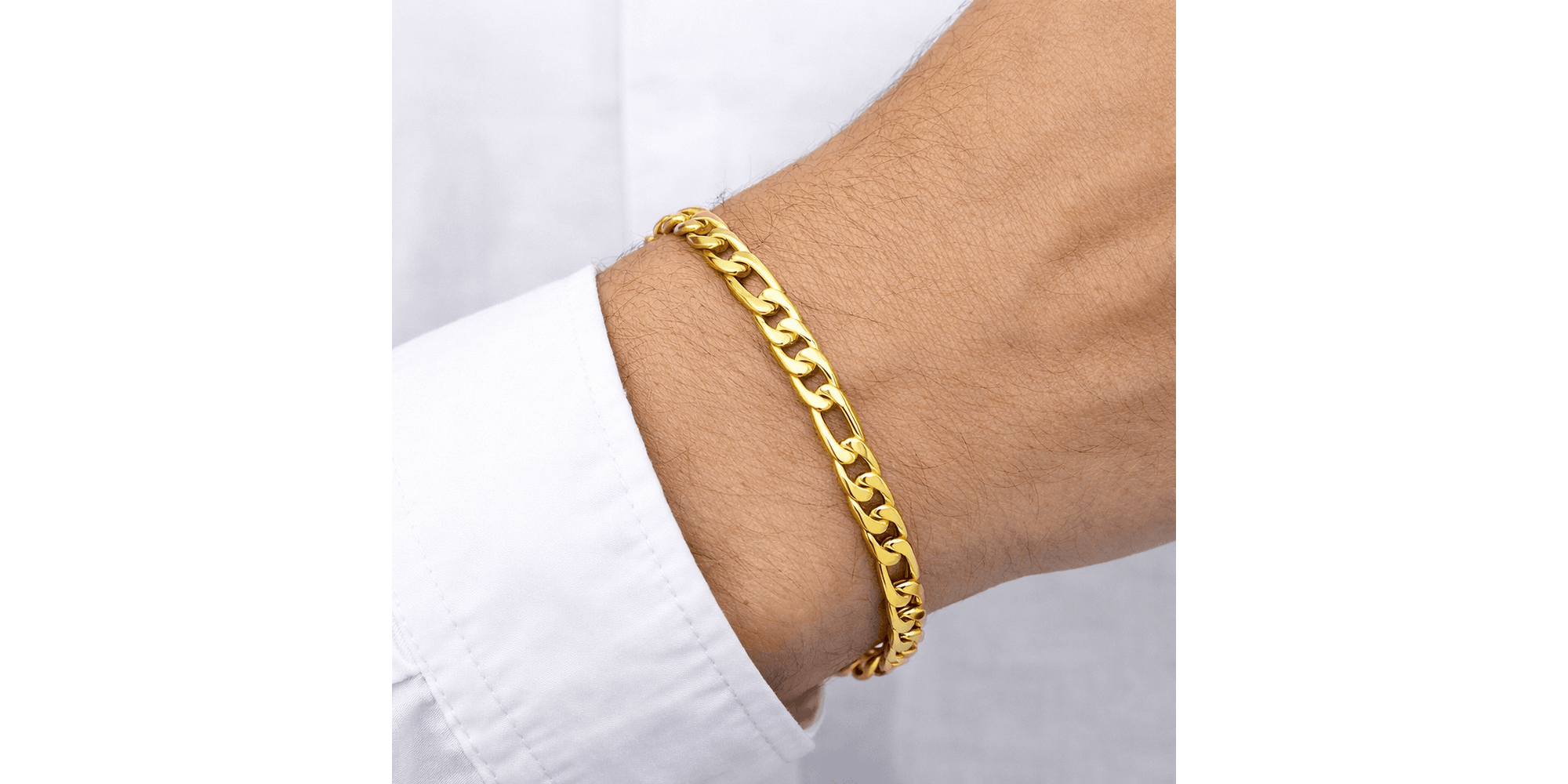 Pulseira 3x1 Fecho Lagosta Banhado a Ouro 18k