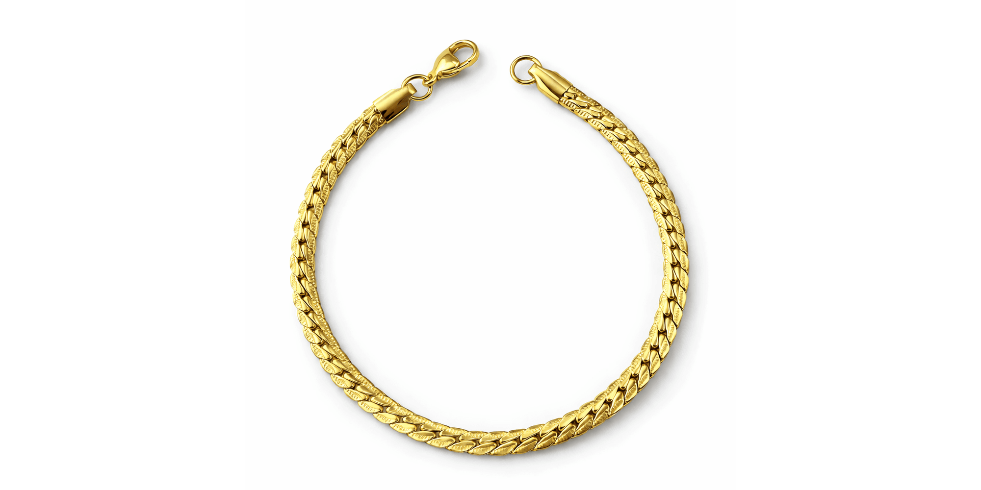 Pulseira Grumet Laminada Fecho Lagosta