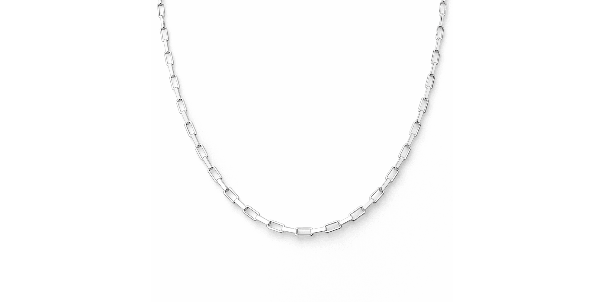 Colar Cartier Chapada 39 Centímetros Banhado a Prata 925