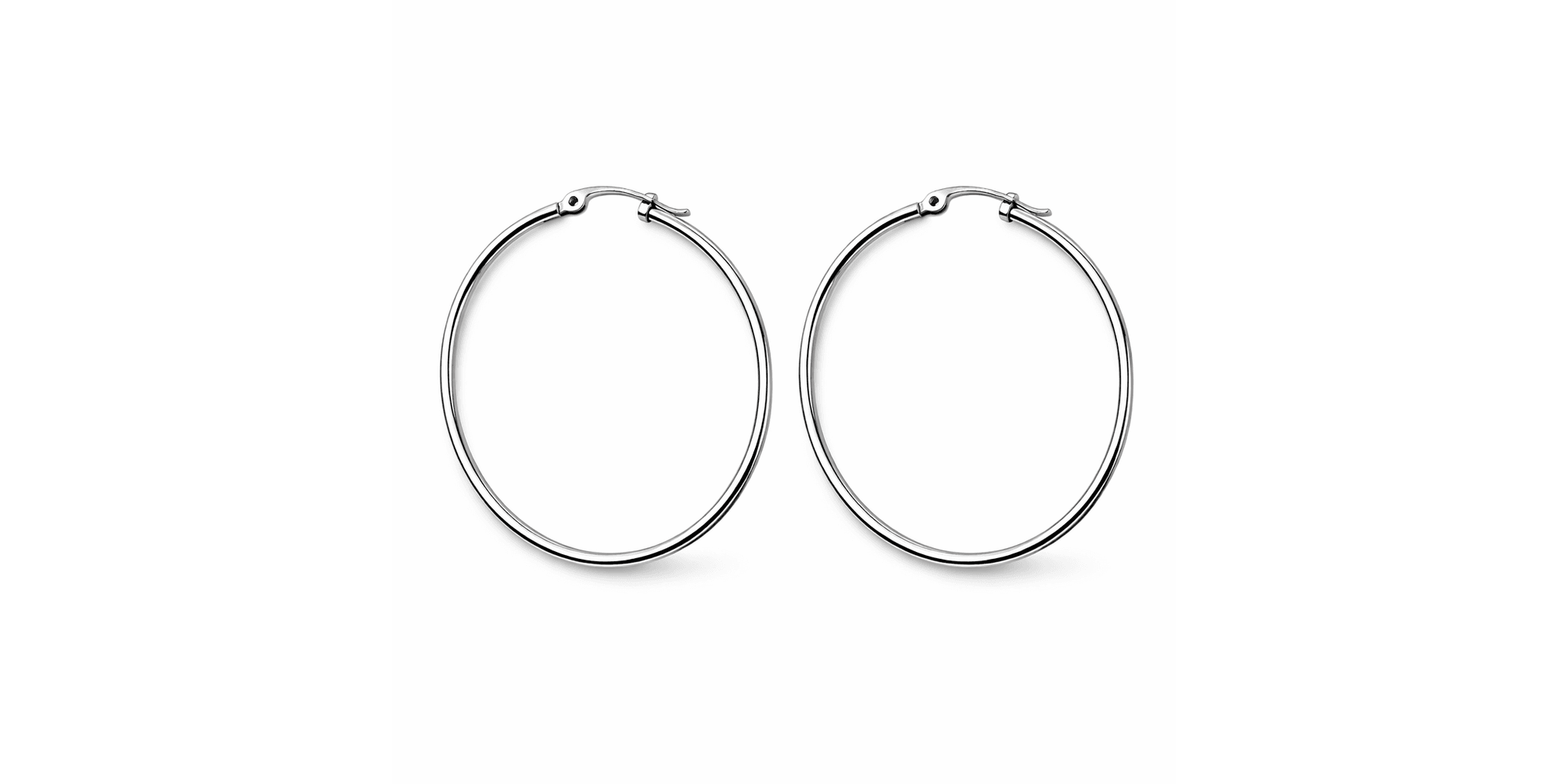 Brinco Argola Click N 5 Aço Inoxidável