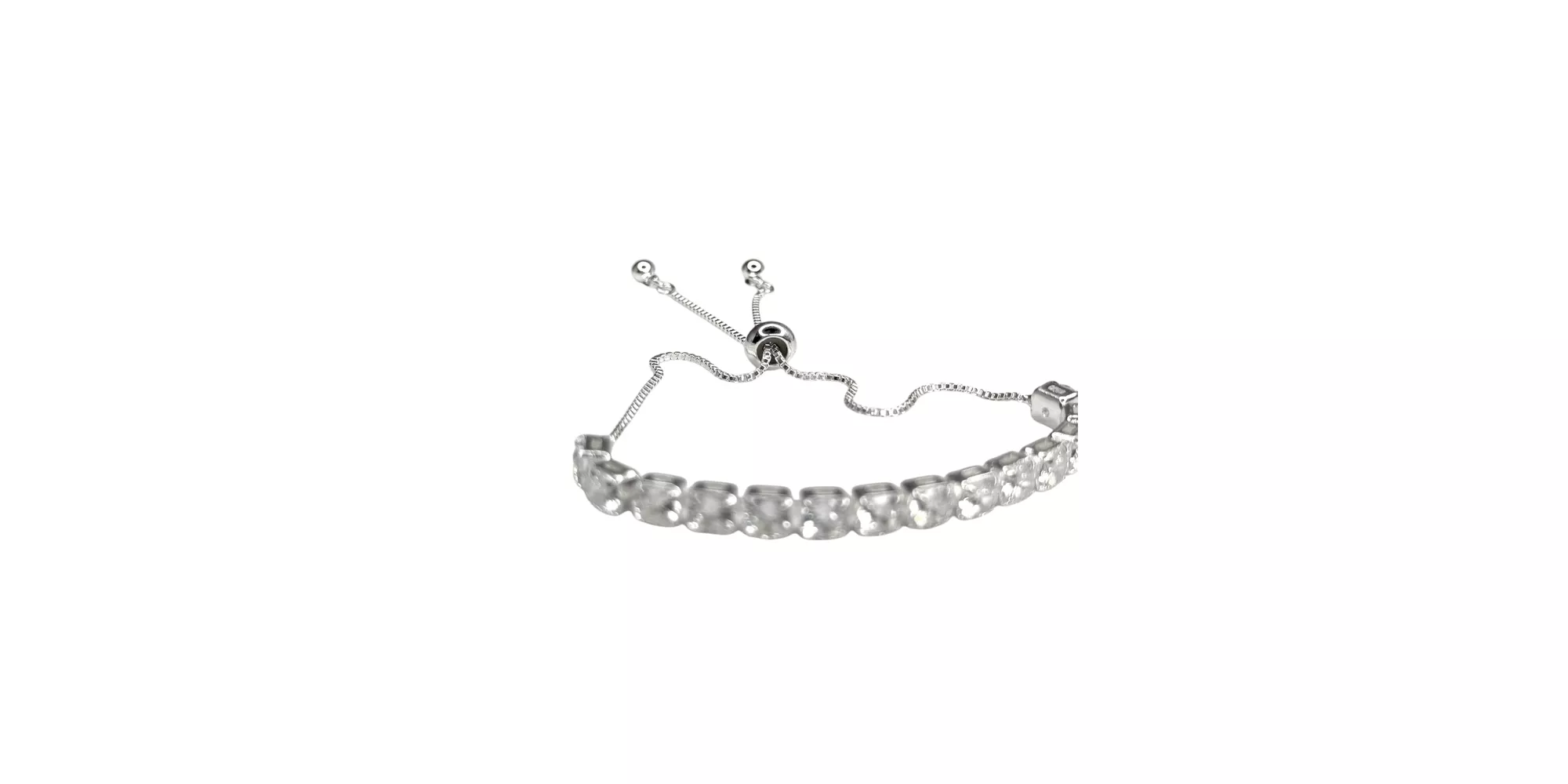 Pulseira Gravatinha 4m Banhado A Prata 925
