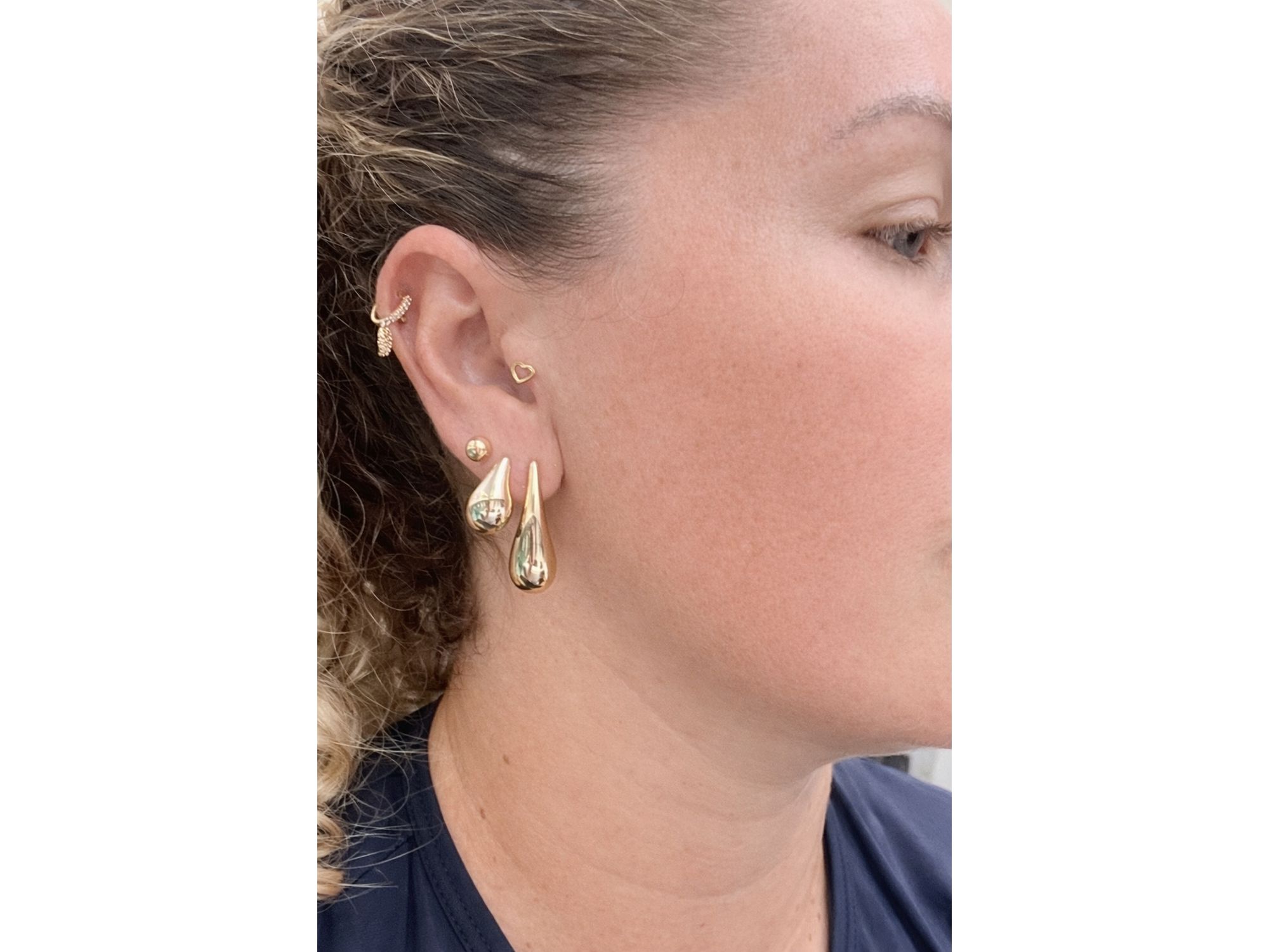 TRIO BRINCO GOTA BIJOUX - Vértice Acessórios