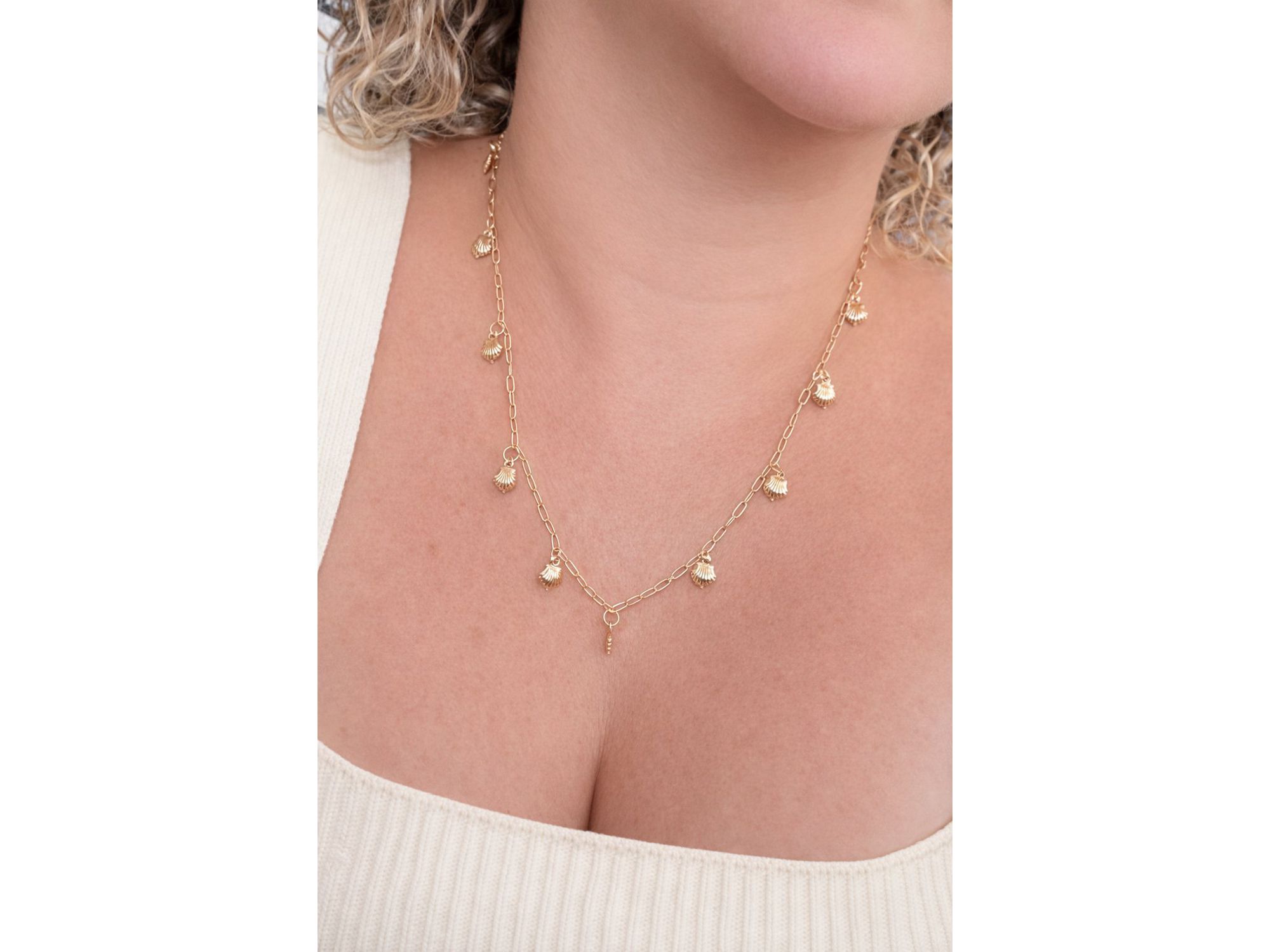 COLAR CONCHINHAS BIJOUTERIA - Vértice Acessórios