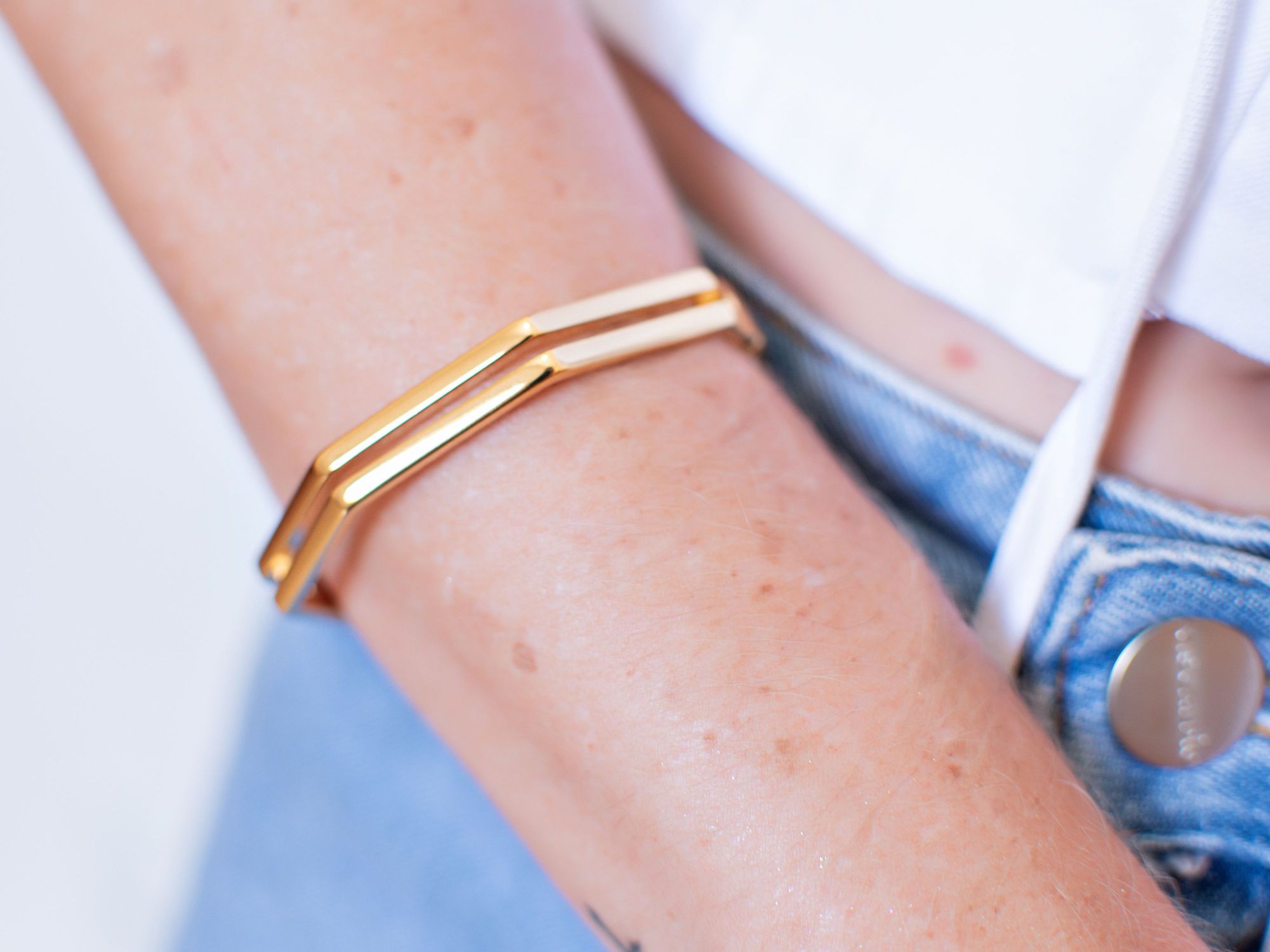 Bracelete Dourado Banhado - Vértice Acessórios