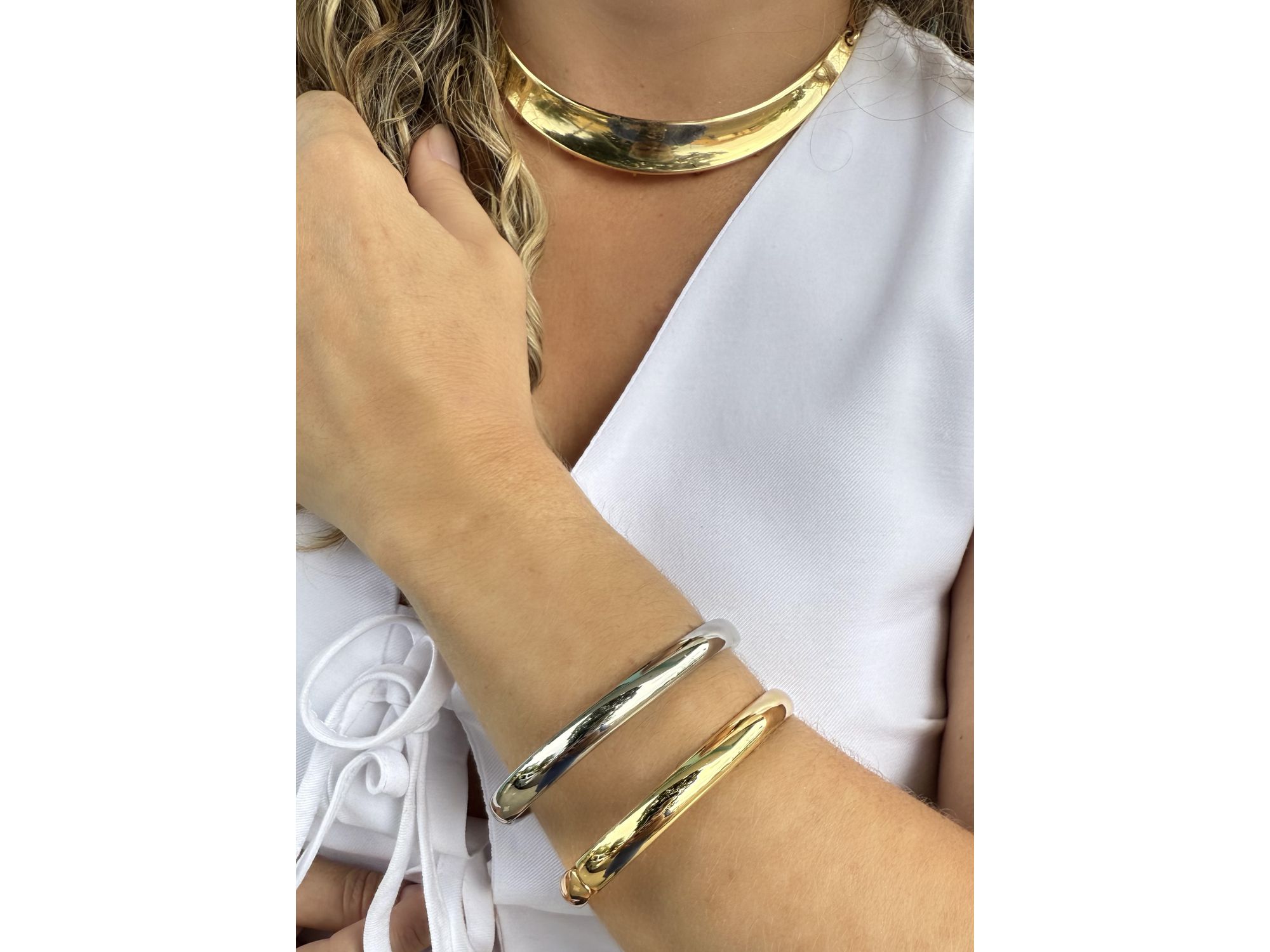 Bracelete Liso Médio - Vértice Acessórios