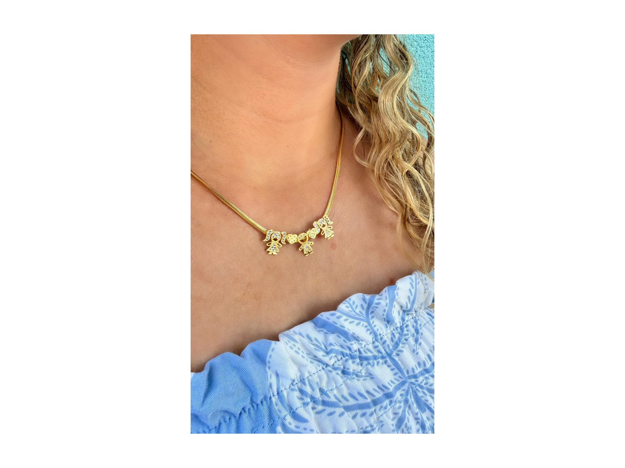 Colar Com 3 Filhos - Vértice Acessórios