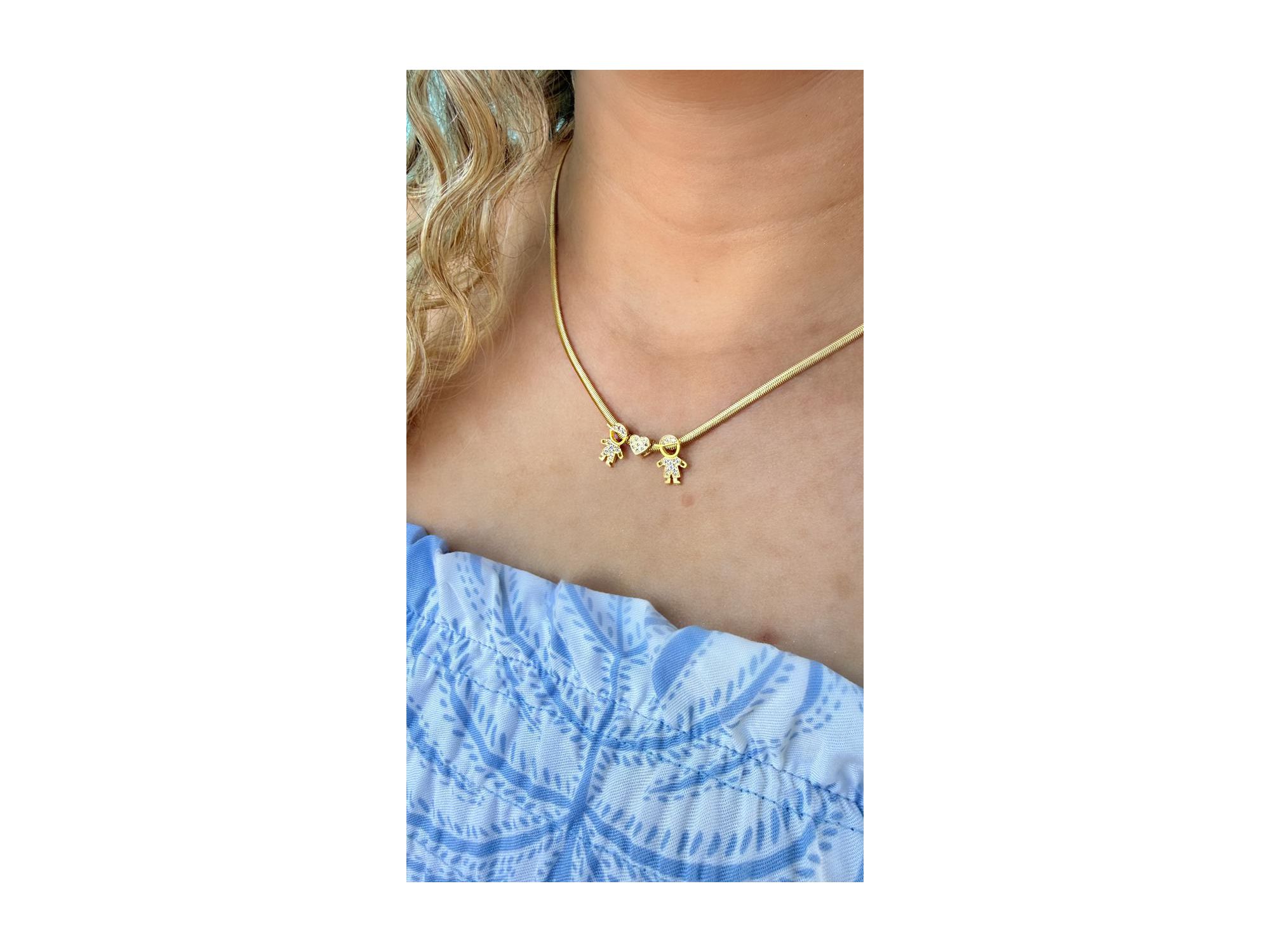 Colar Com 2 Filhos - Vértice Acessórios