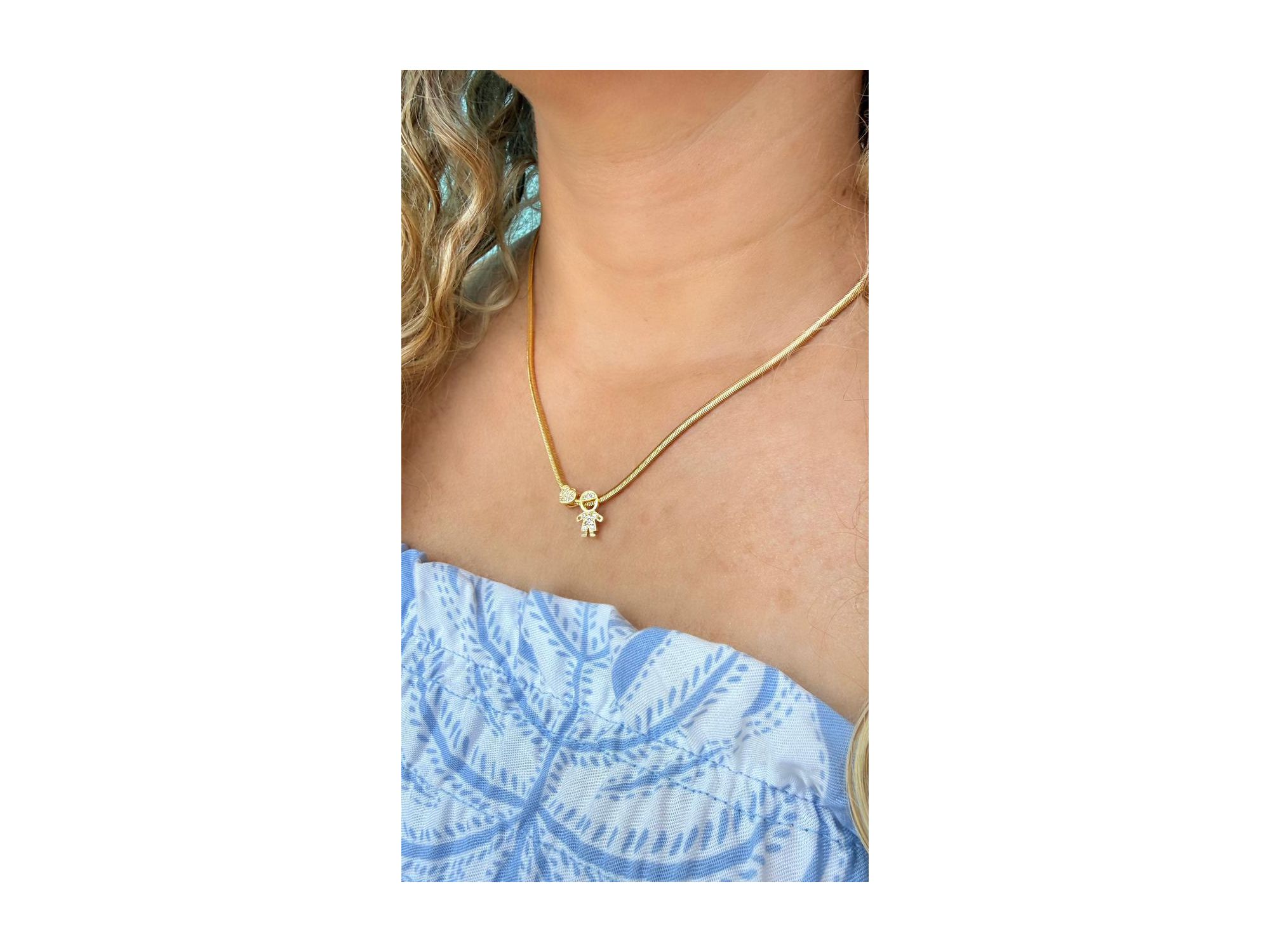 Colar Com 1 Filho - Vértice Acessórios