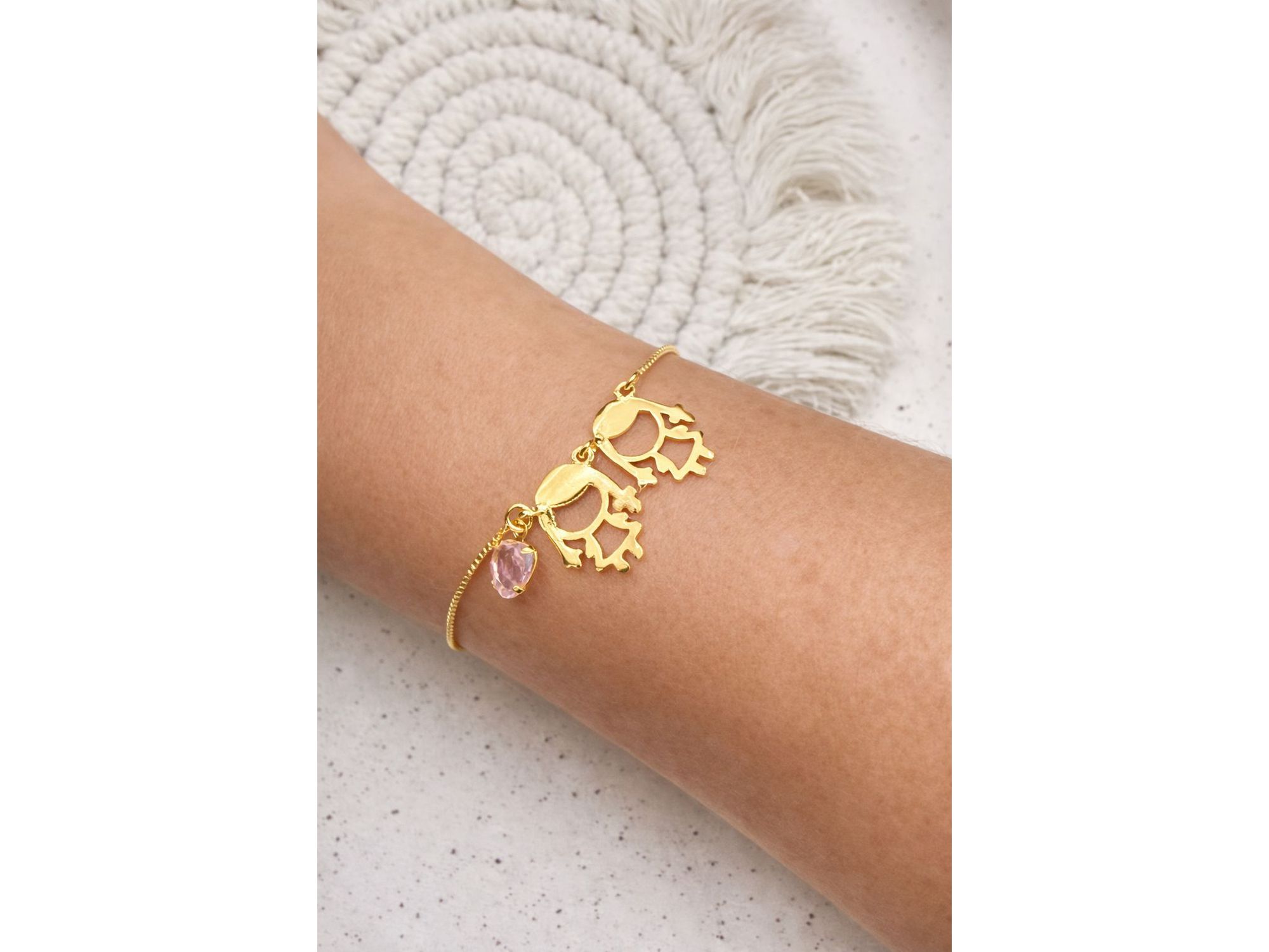 Pulseira 2 Filhos Semijoia - Vértice Acessórios