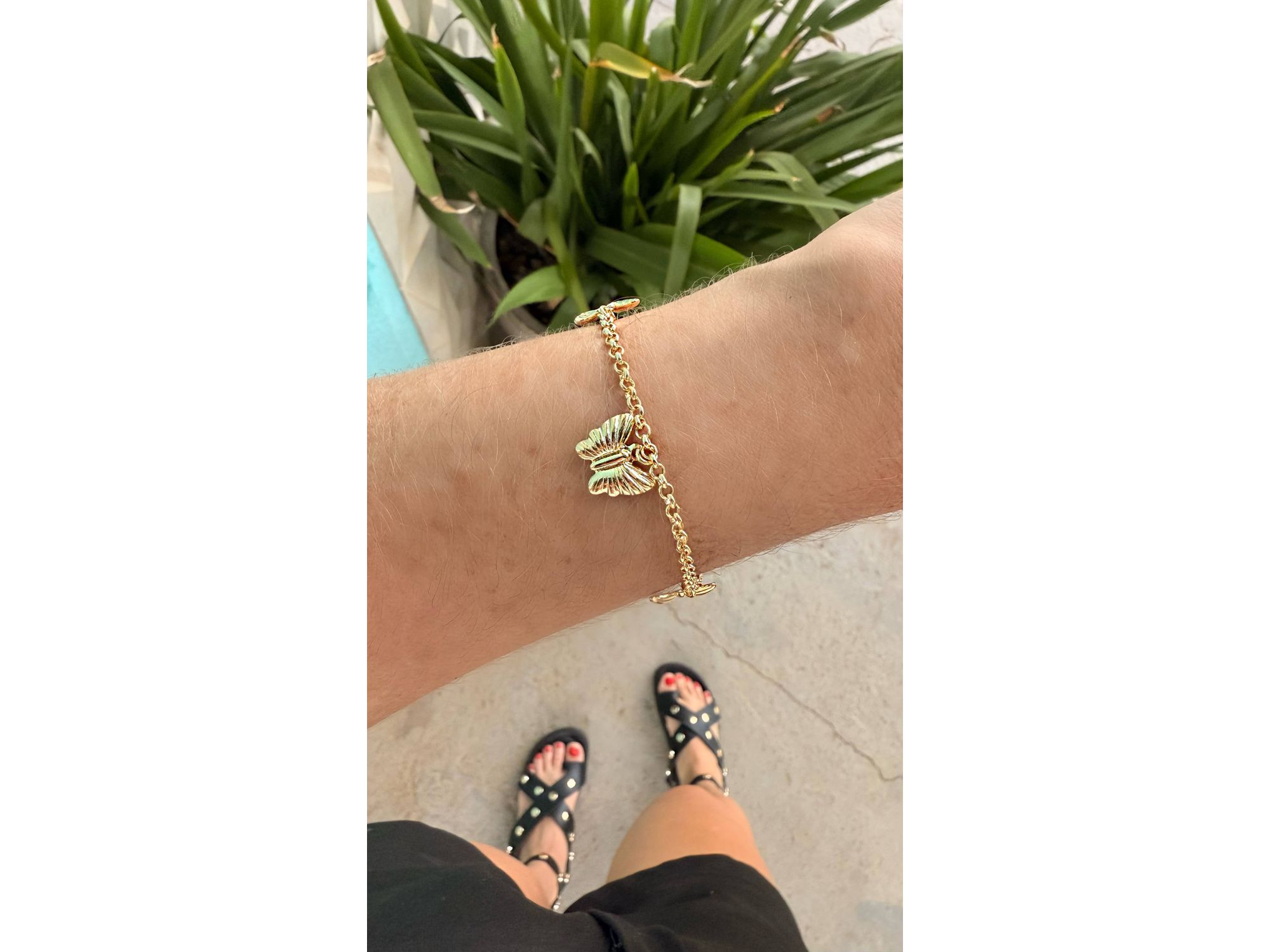 Pulseira Premium Borboletas - Vértice Acessórios