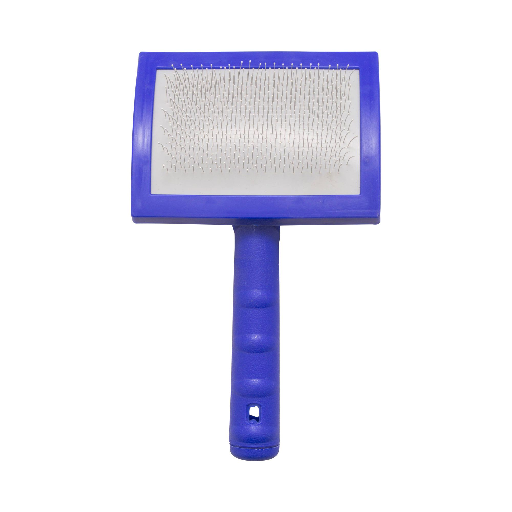 Rasqueadeira Plástica G Ponta De SIlicone Azul