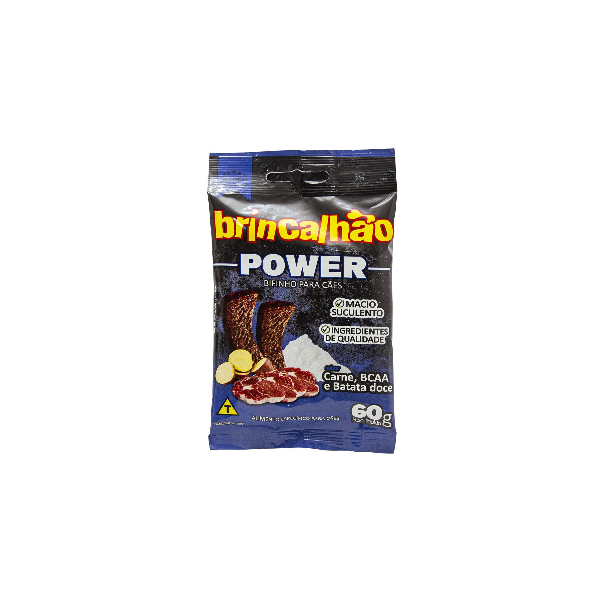 Bifinho Para Cachorro Brinncalhão Power 60GR