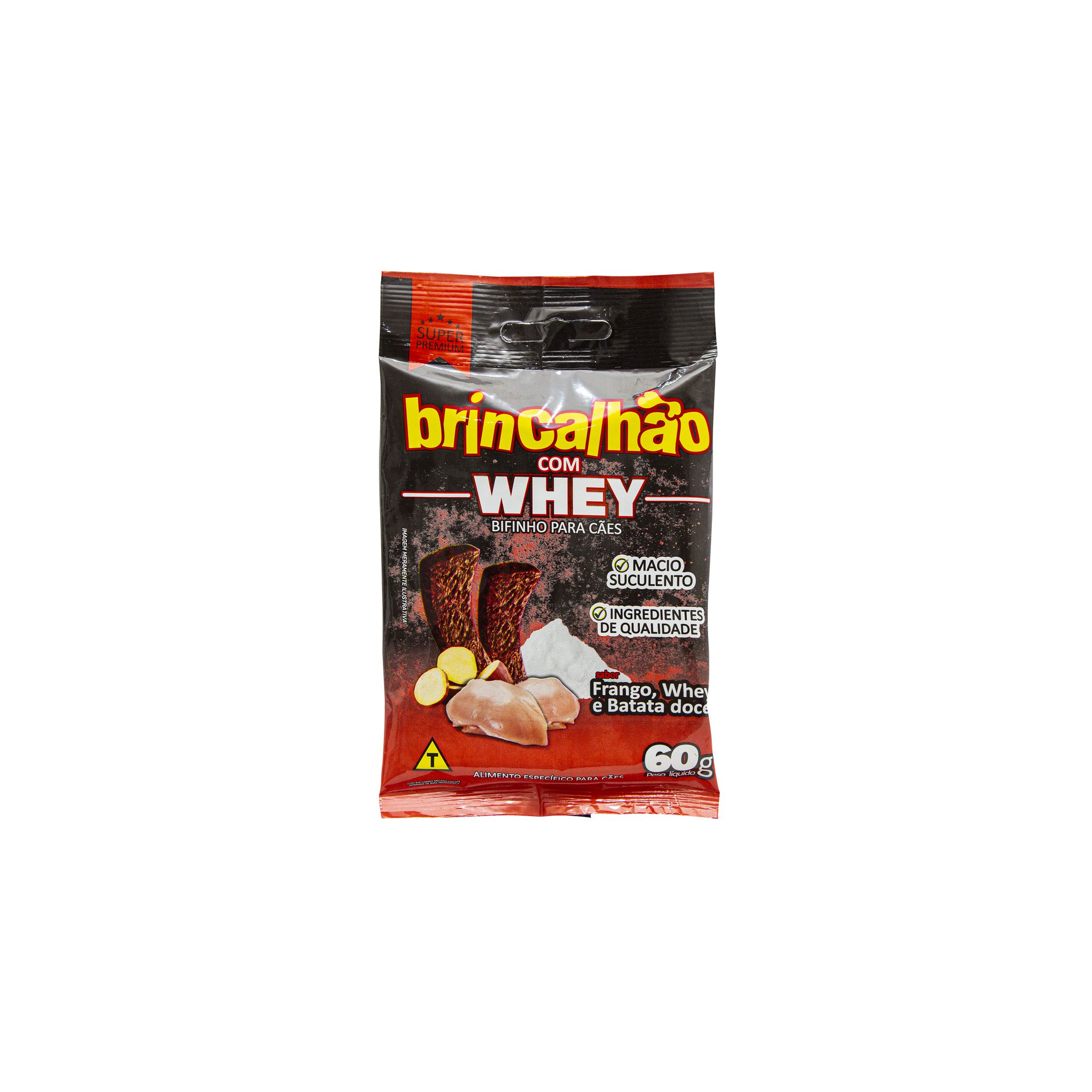 Bifinho Para Cachorro Brincalhão Whey 60GR