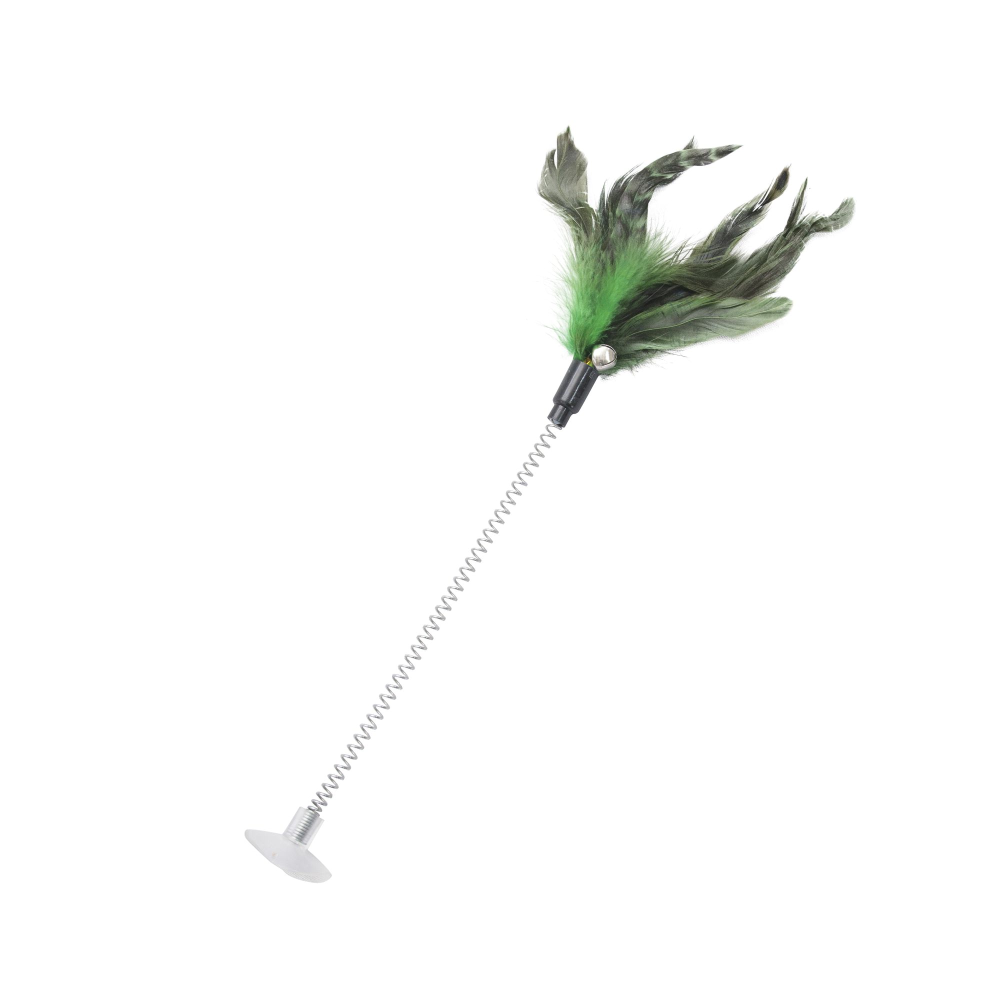 Varinha com Ventosas e Penas 25cm