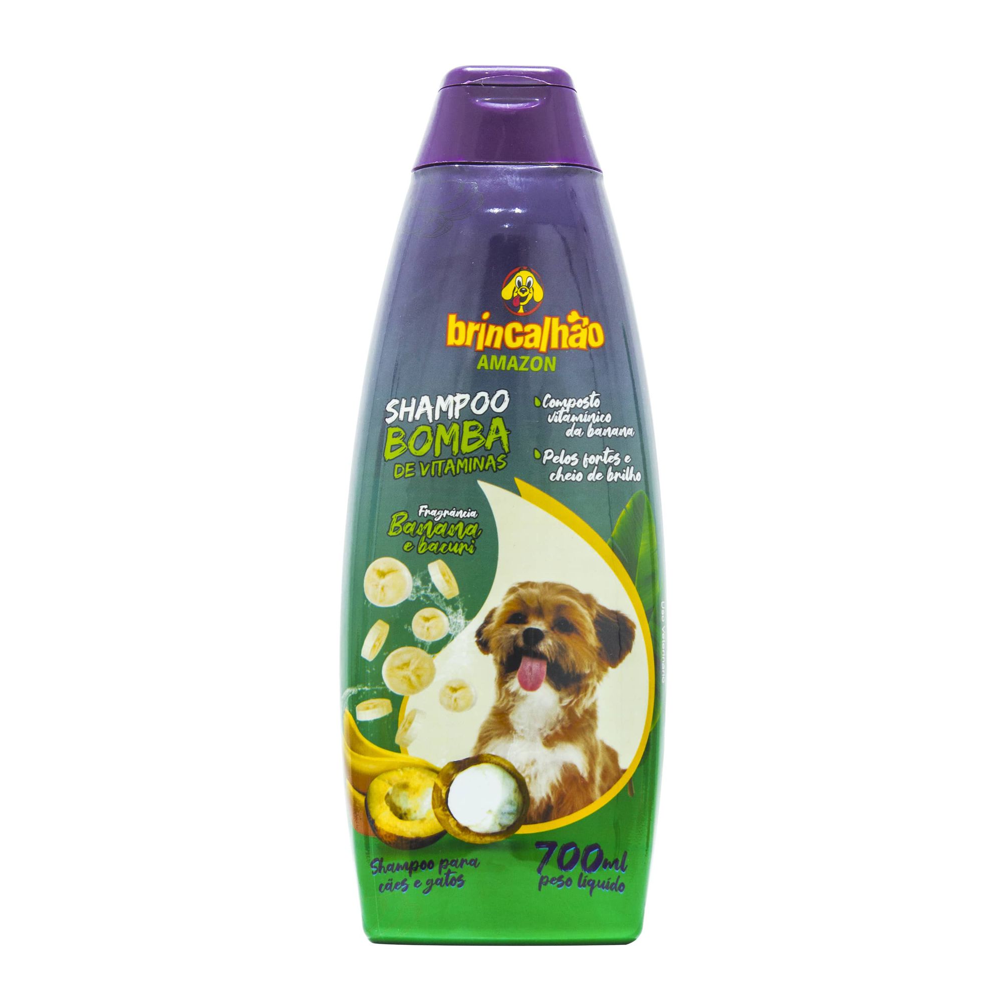 Shampoo Brincalhão Bomba de Vitaminas Banana 700ml