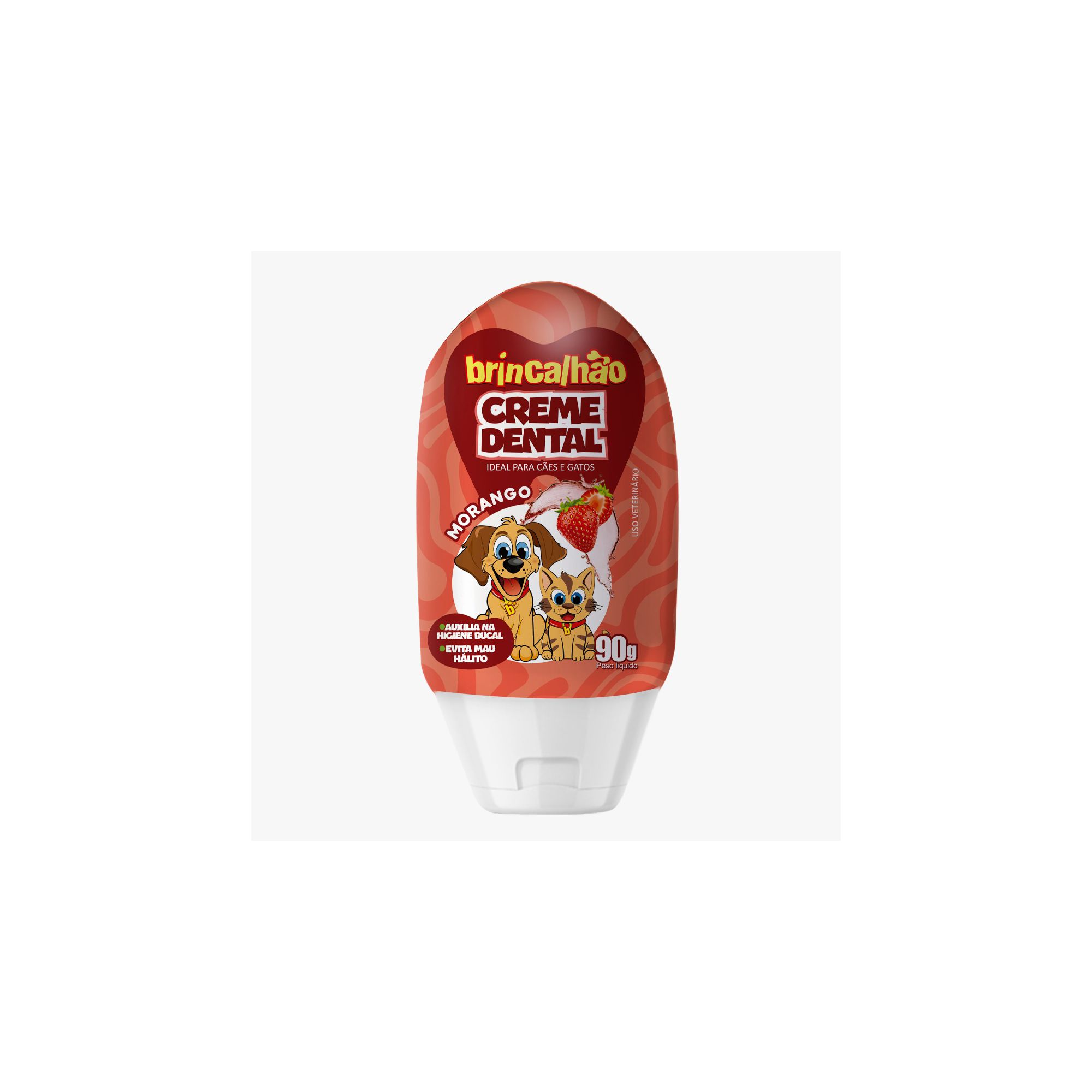 CREME DENTAL BRINCALHAO MORANGO 90G
