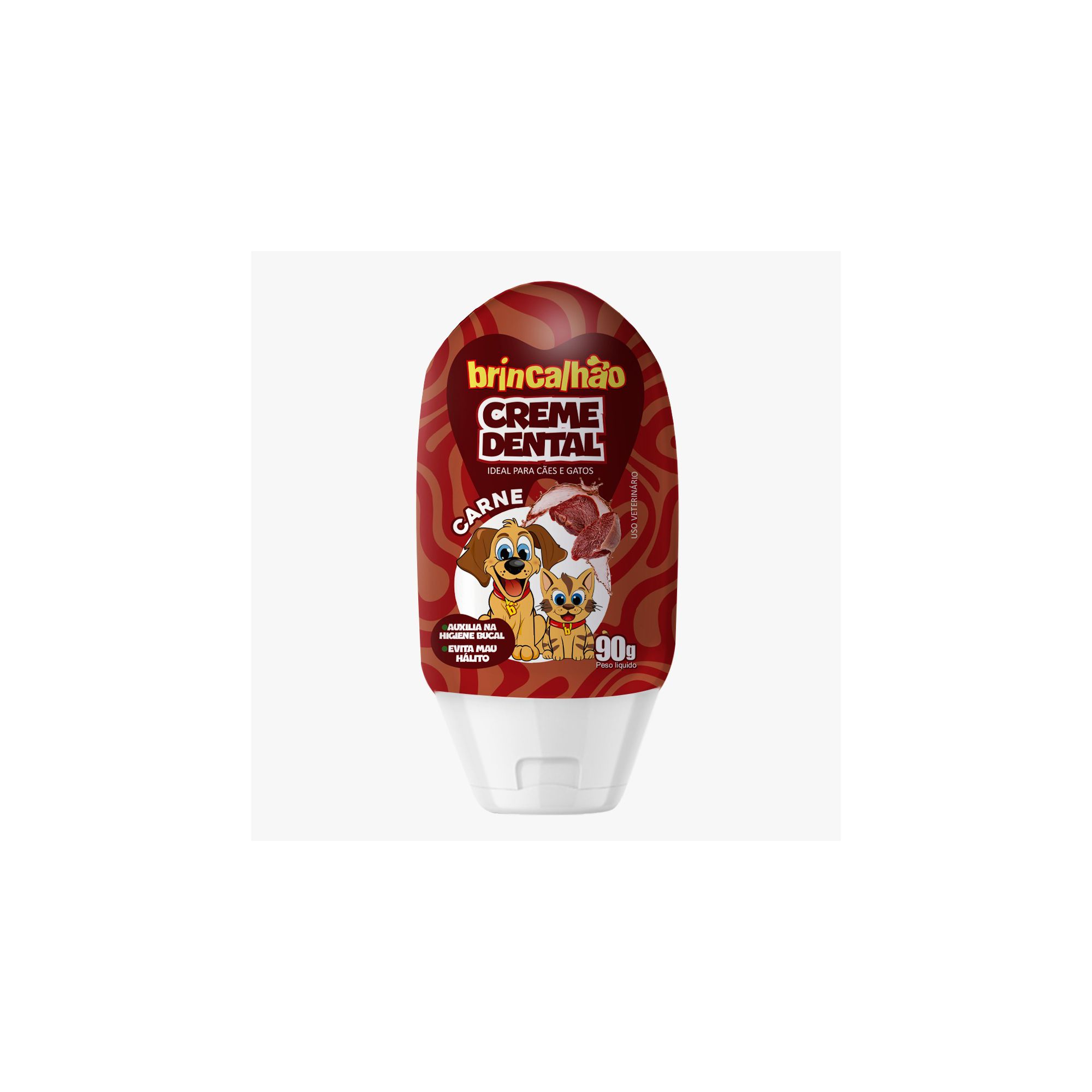 CREME DENTAL BRINCALHAO CARNE 90G