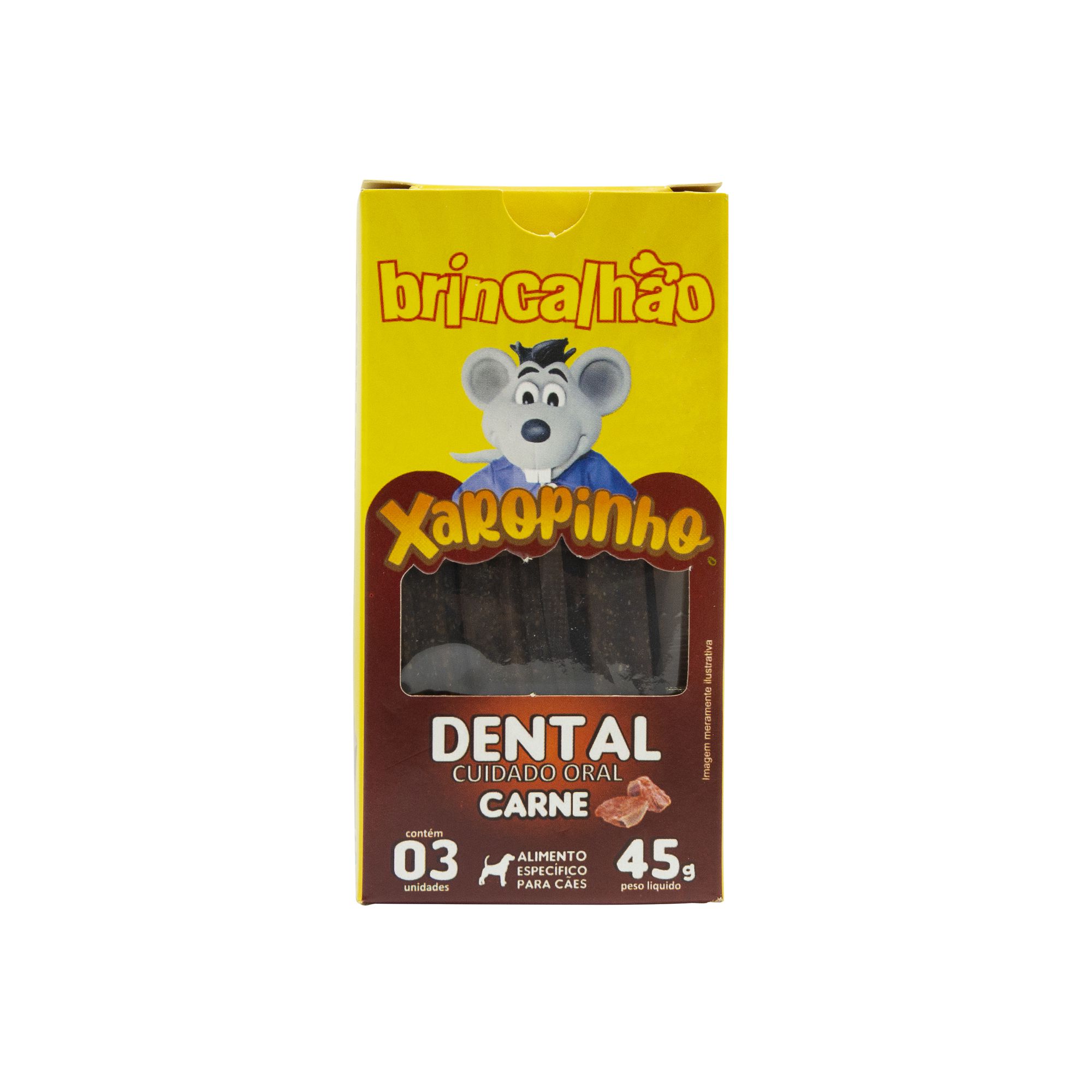 Petisco Para Cachorro Xaropinho Dental Carne 45G