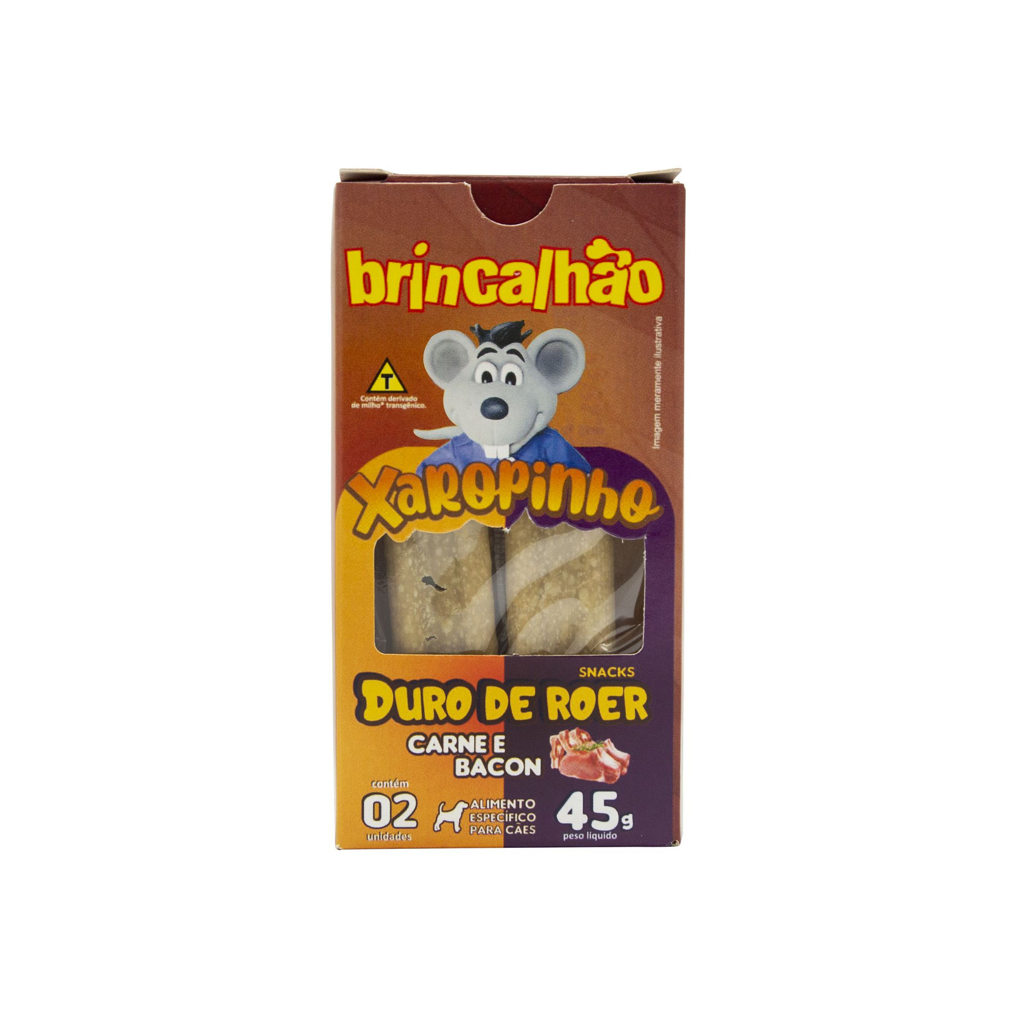 Petisco Para Cachorro Xaropinho Tipo Funny Duro de Roer 45G 