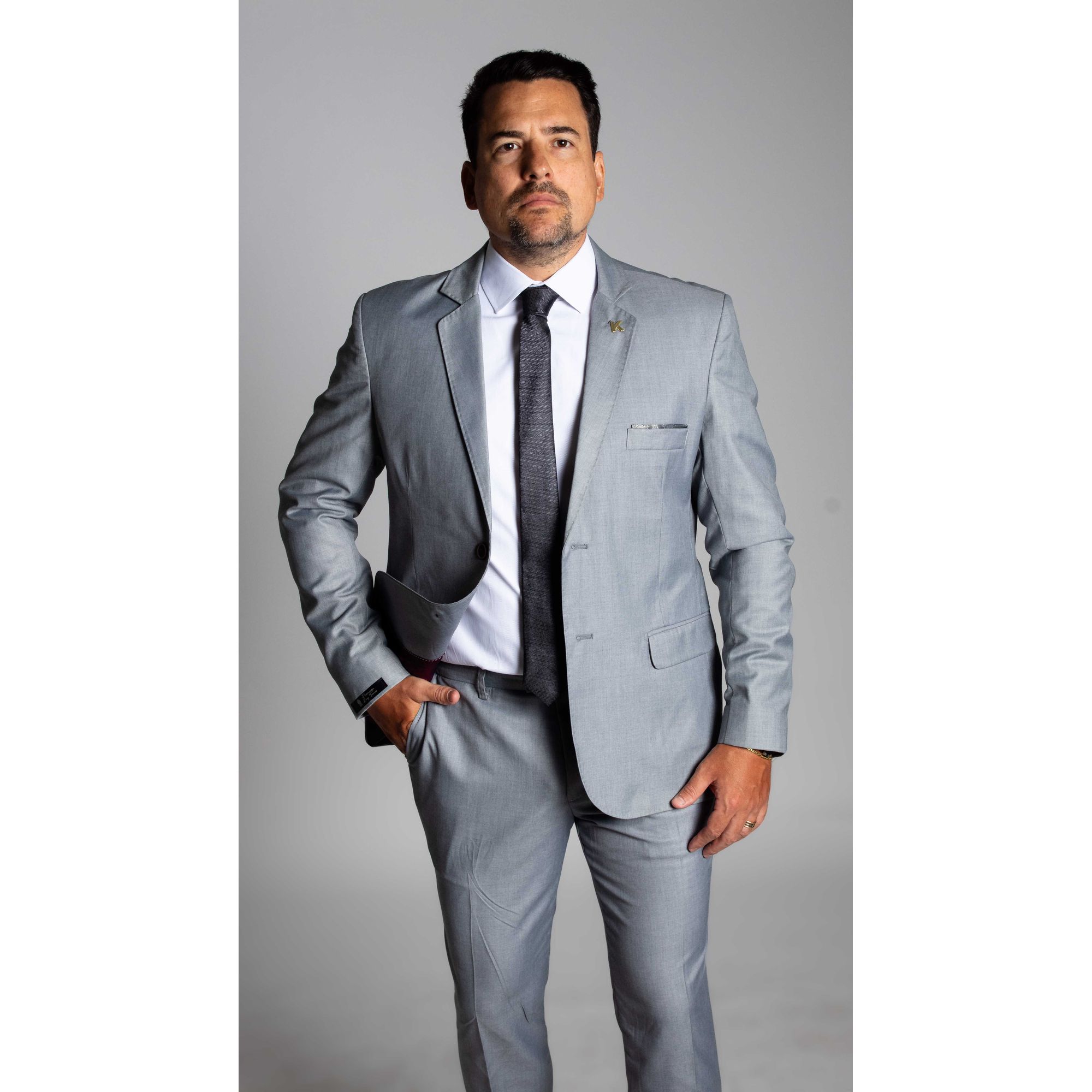 Costume Cromio Slim em Poliviscose Premium - Coleç... - King Ternos