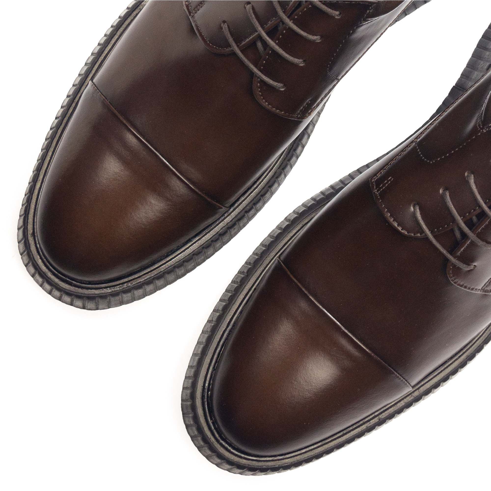 Derby Masculino Café Arnaud Monbran Dressy