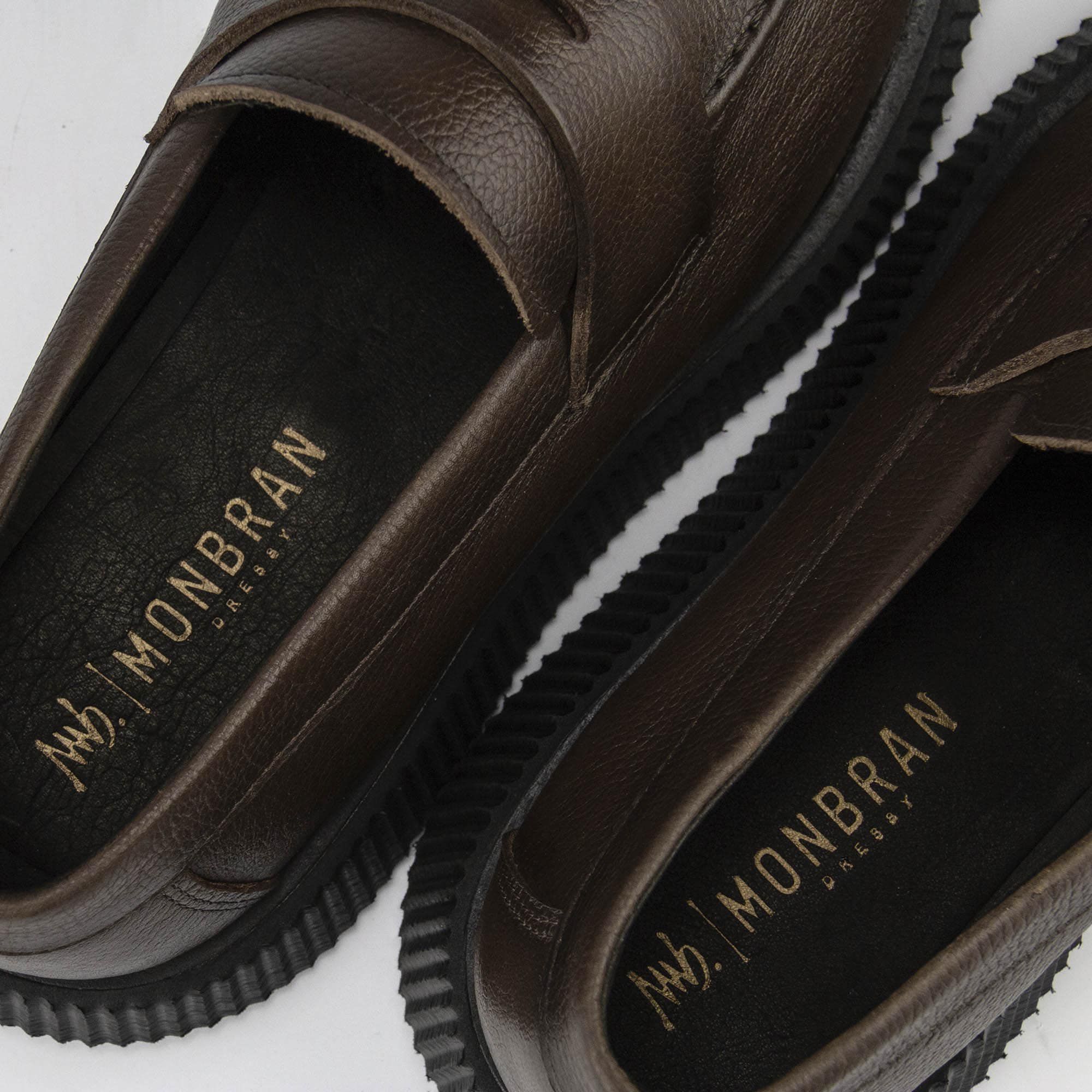 Mocassim Loafer Masculino Café Nikolas | Monbran Dressy