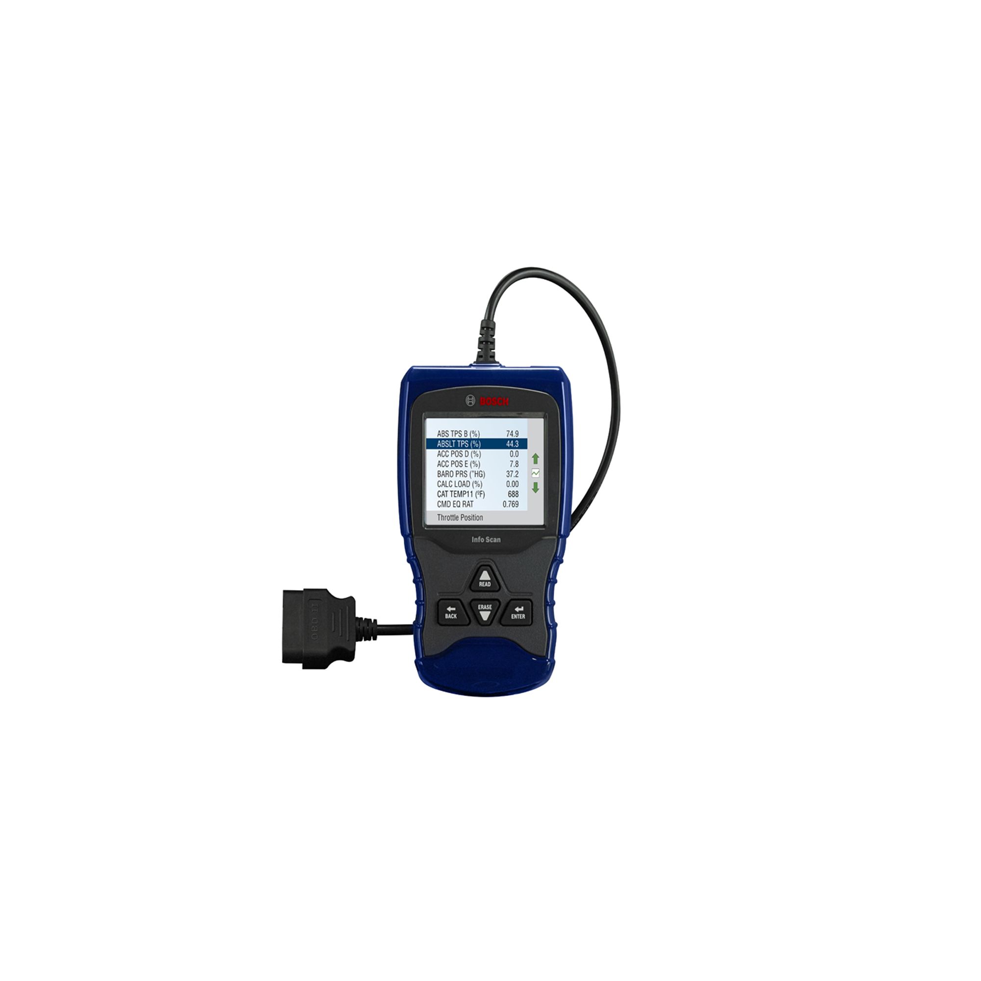 Scanner Para Diagnóstico Eletrônico de Veículos (OBD II) OBD 1150 BOSCH ...
