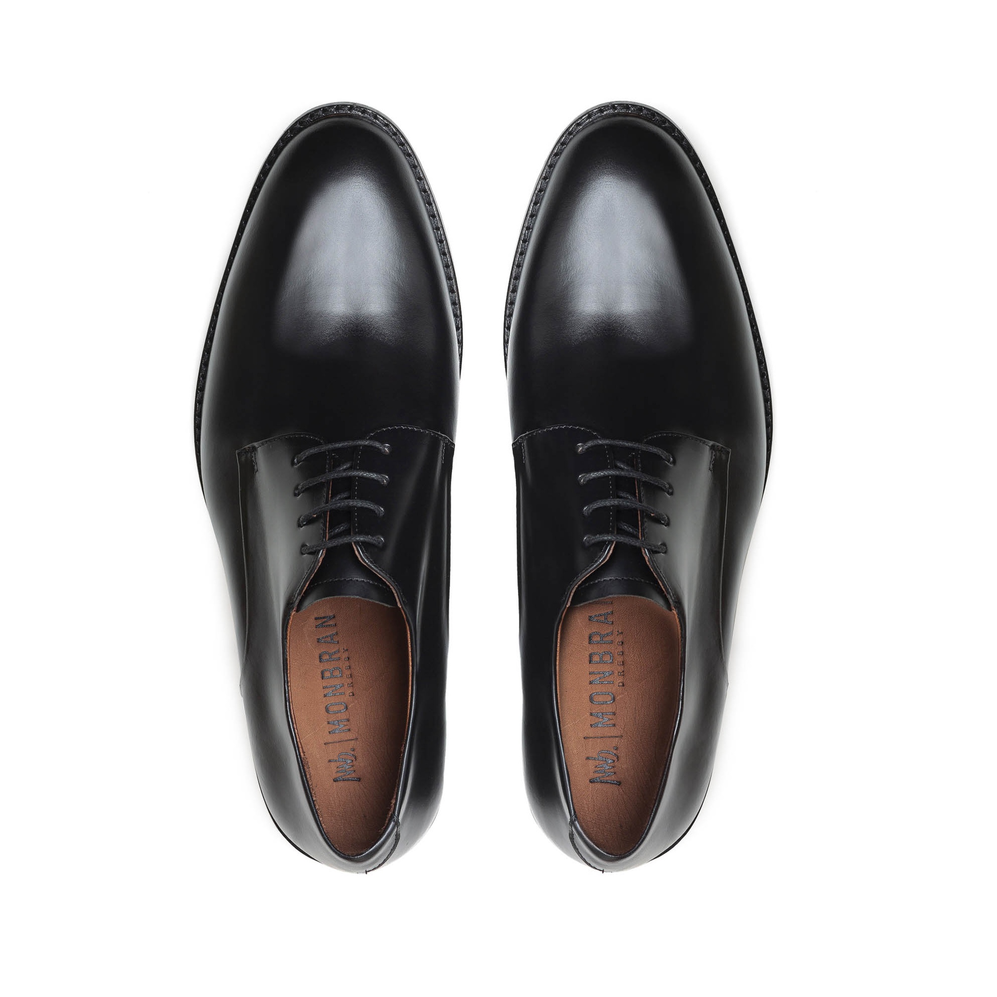 sapato derby masculino preto