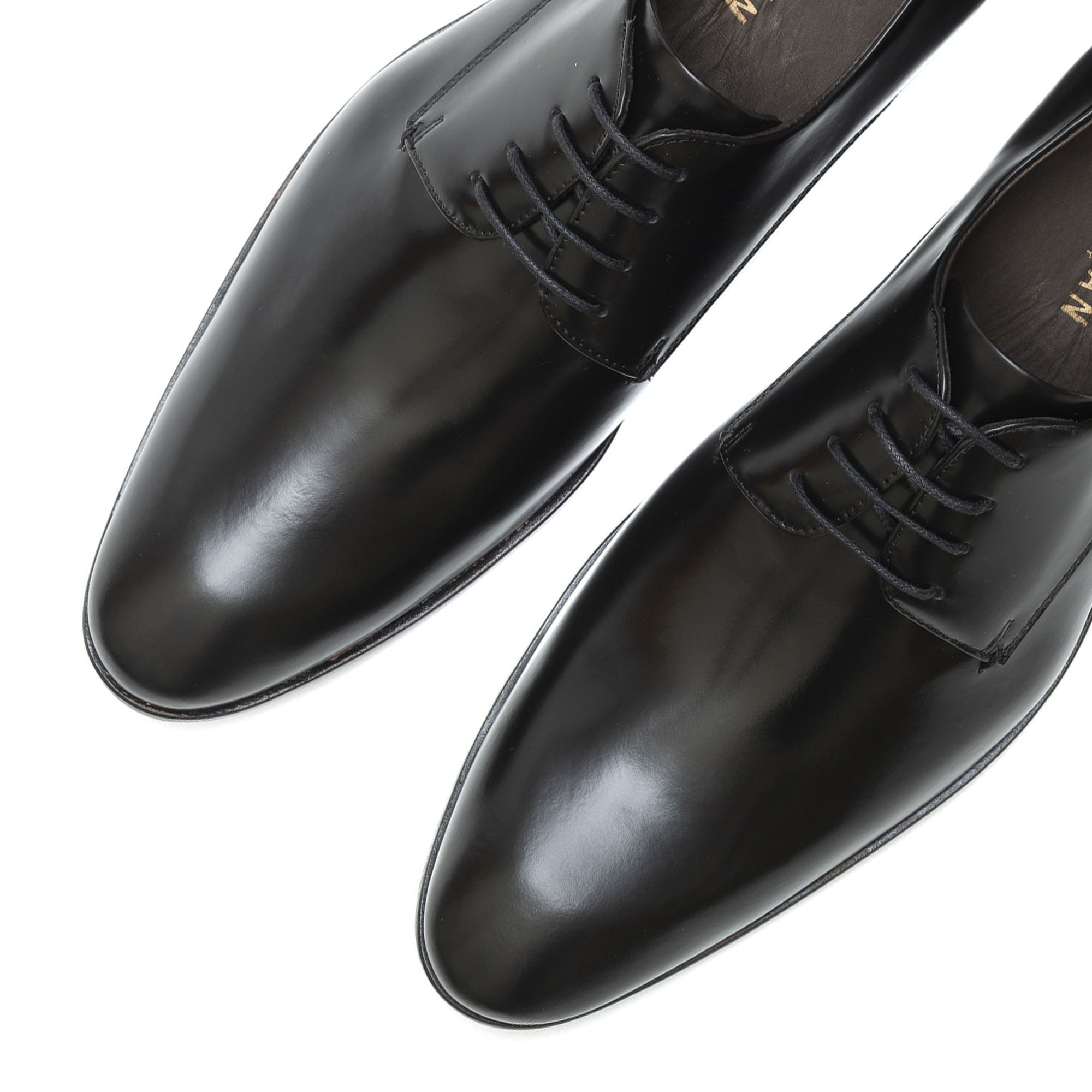 sapato derby masculino preto