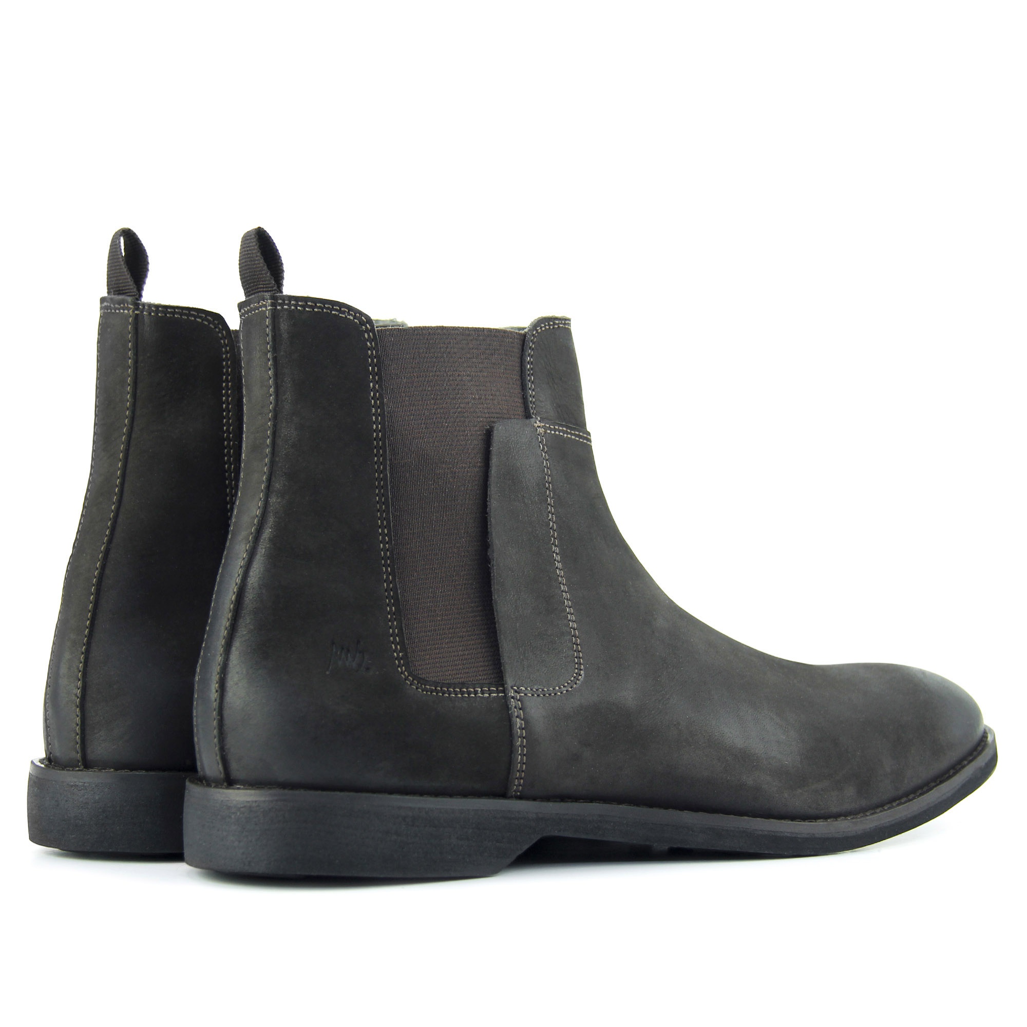 bota chelsea couro masculina