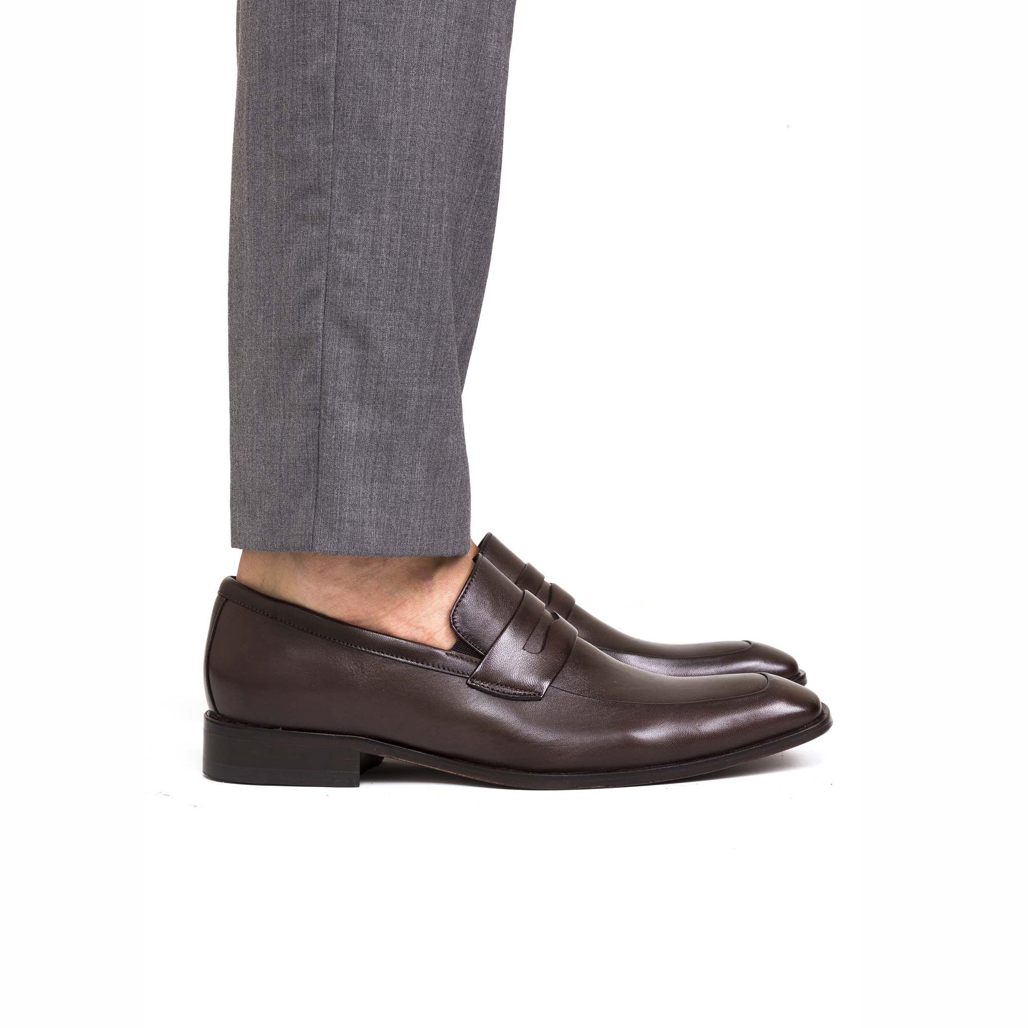 loafer masculino marrom