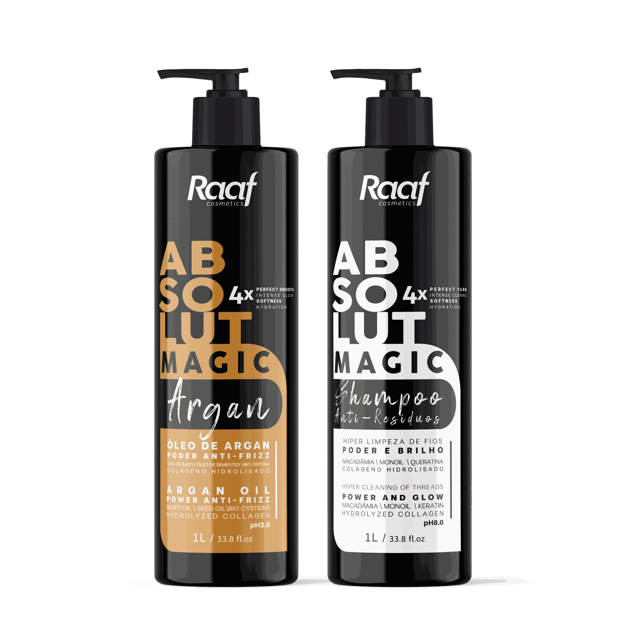 KIT PROGRESSIVA ARGAN ABSOLUT MAGIC + SHAMPOO ANTI-RESIDUO