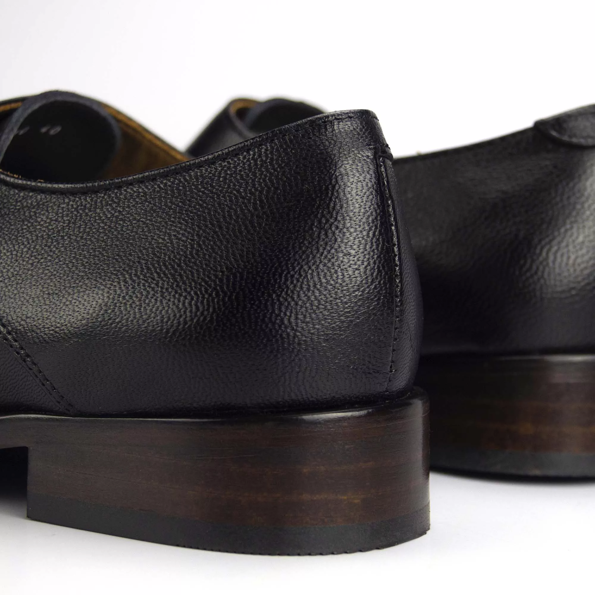 Double Monk Strap Masculino Matarazzo Preto | Monbran Dressy