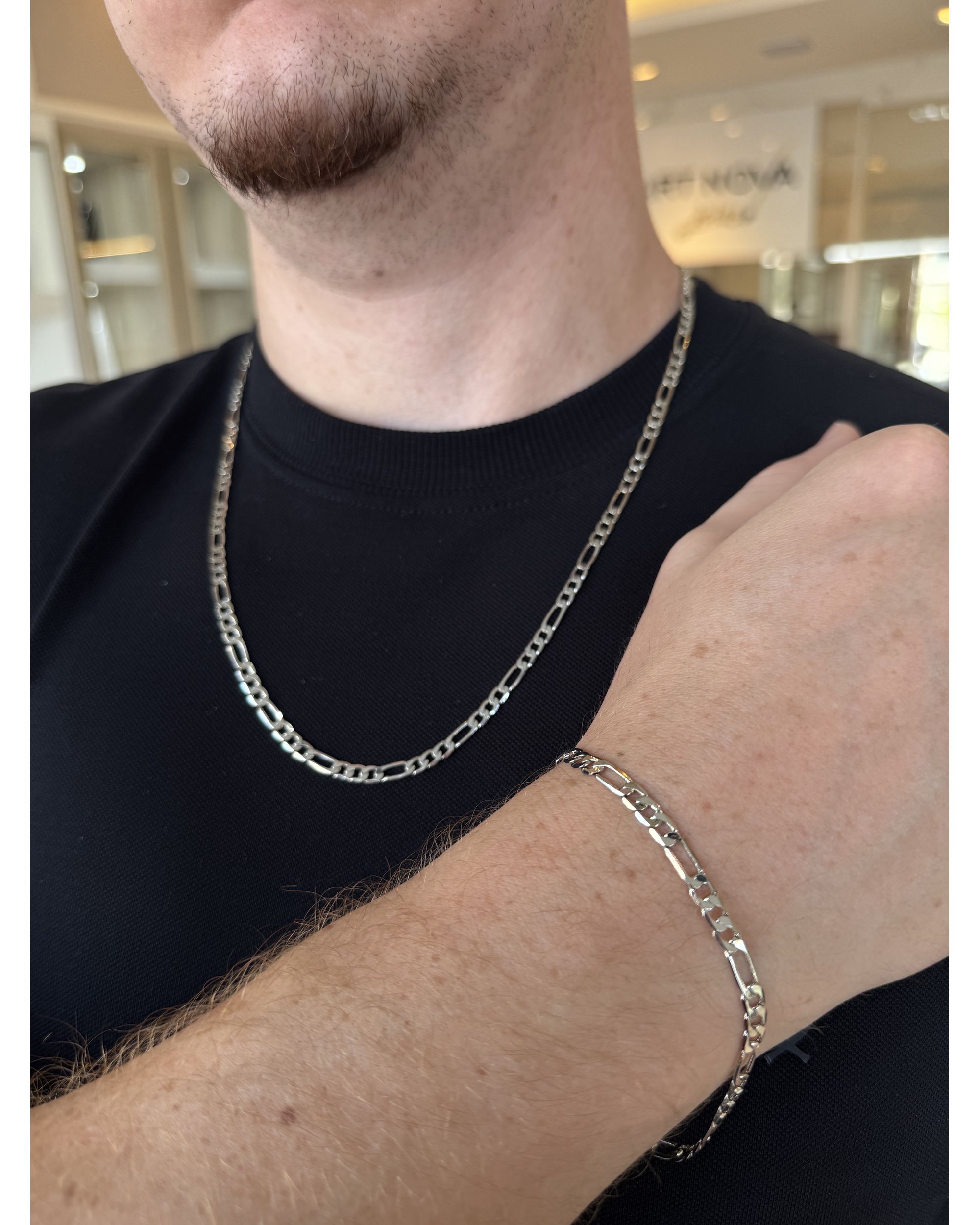 Colar Masculino Elo 3x1