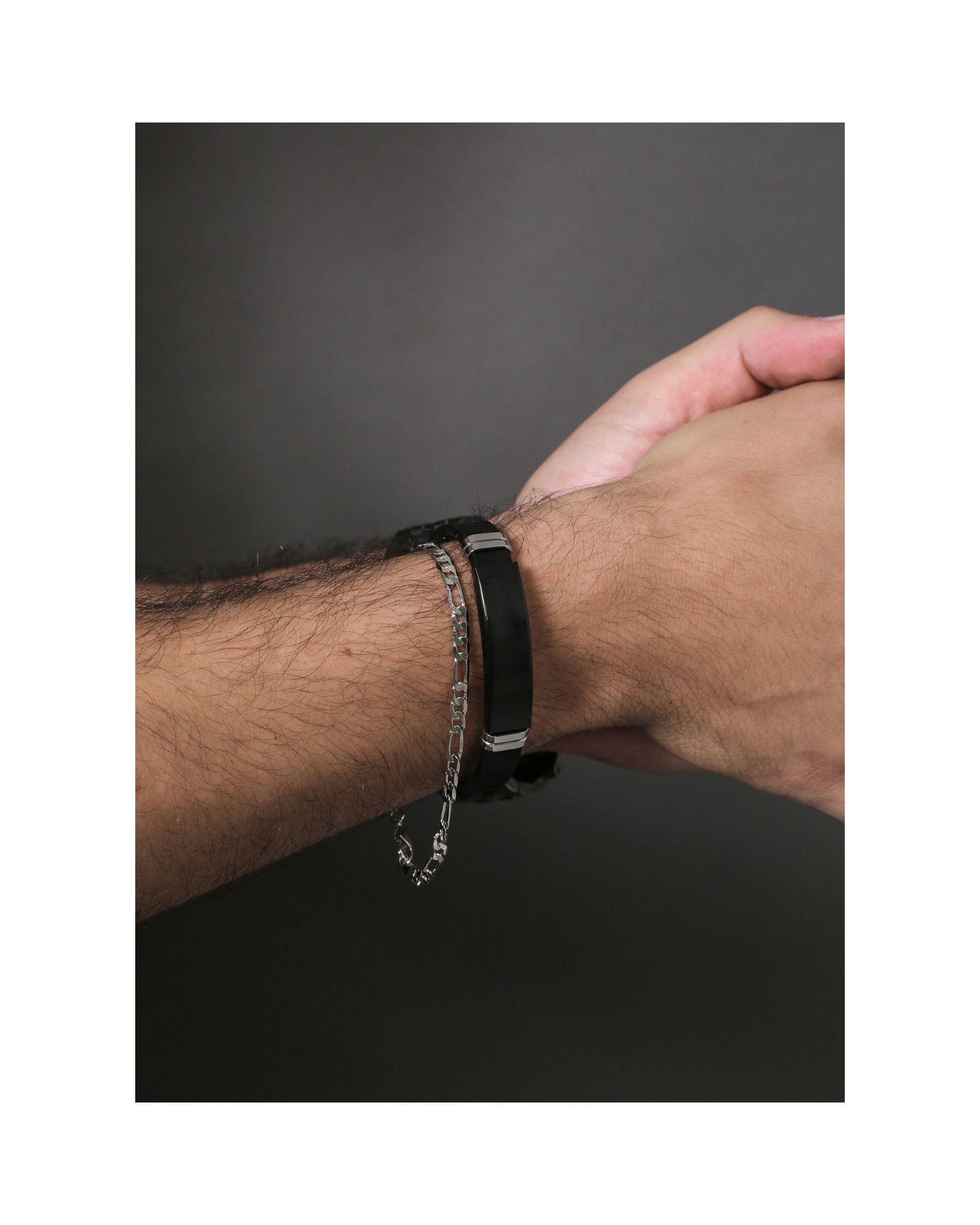 Pulseira Masculina Elo 3x1 