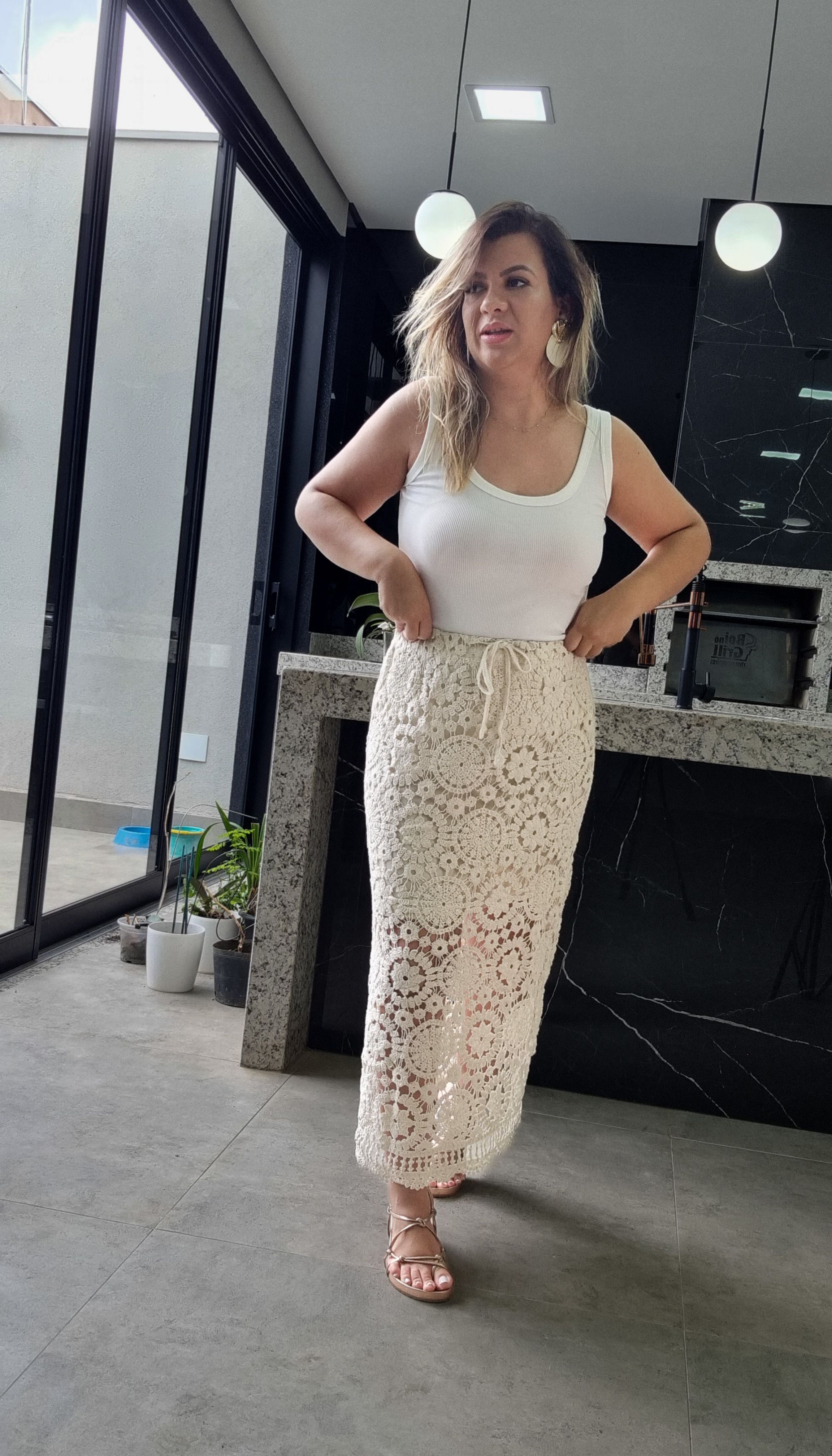 Regatinha Off-White - THASSIA GABRIELA