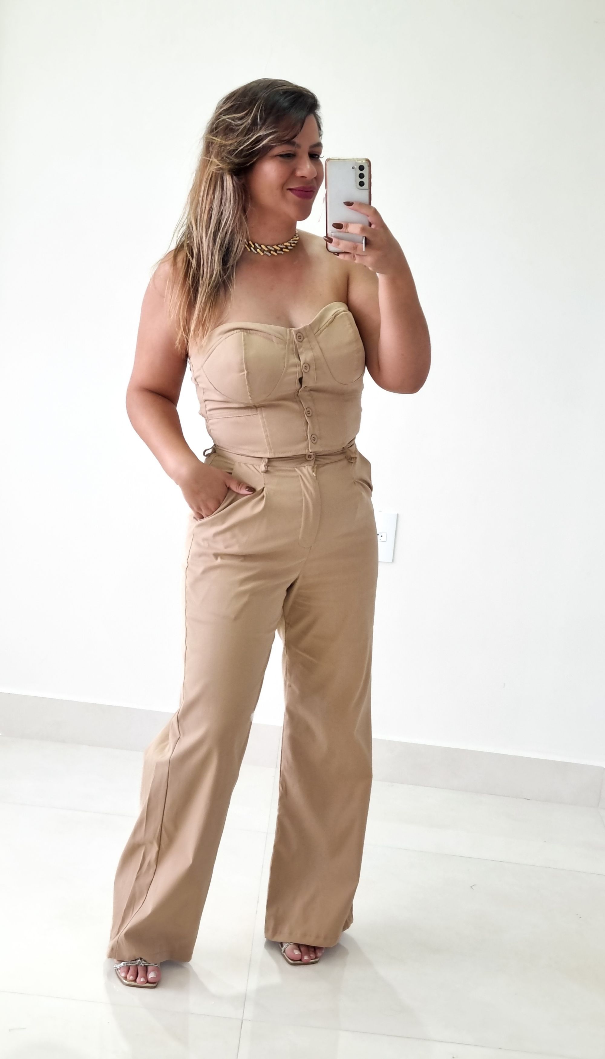 Conjunto Lisa Caqui - THASSIA GABRIELA