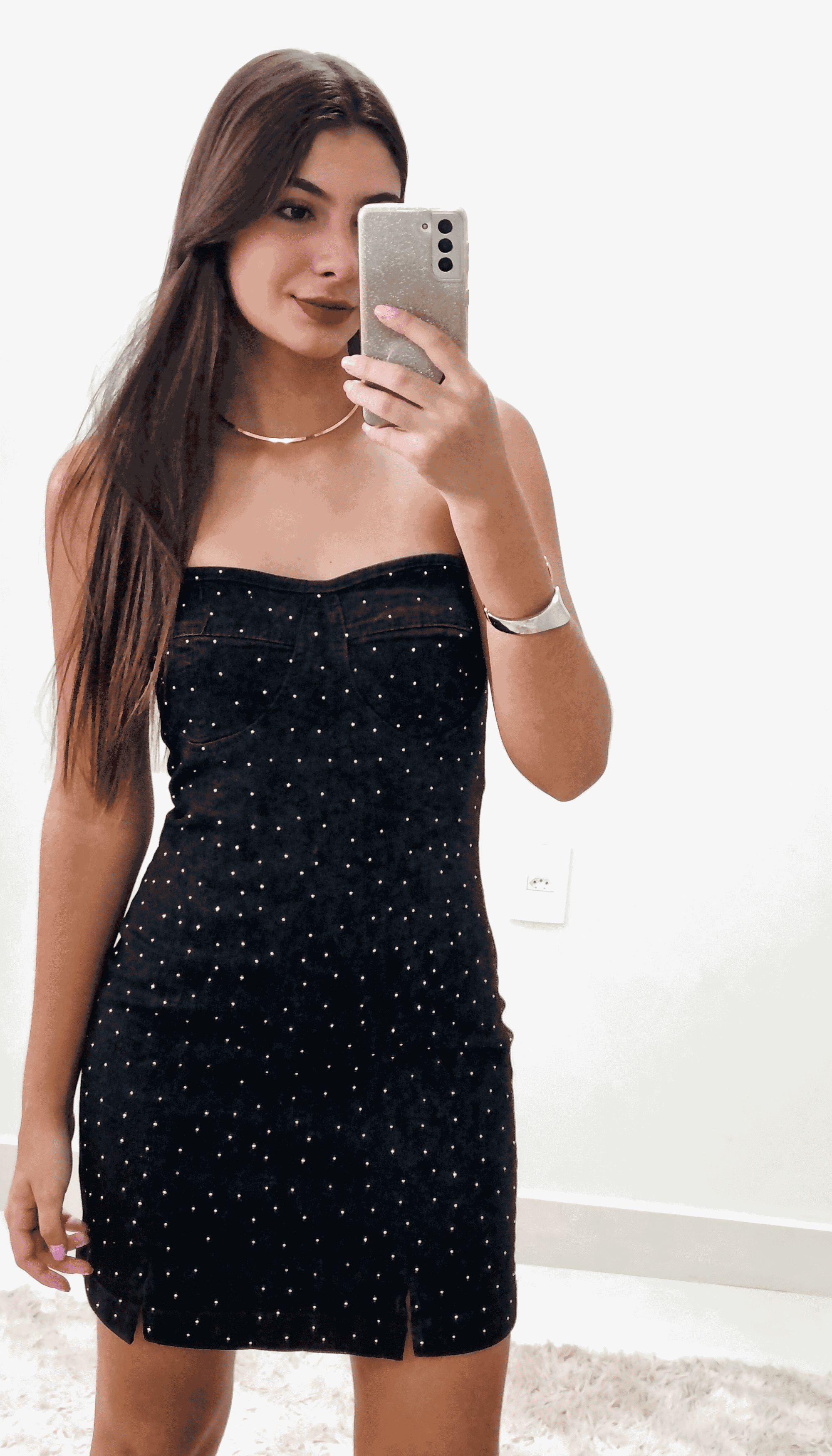 Vestido Brilho TQC Brilho - THASSIA GABRIELA