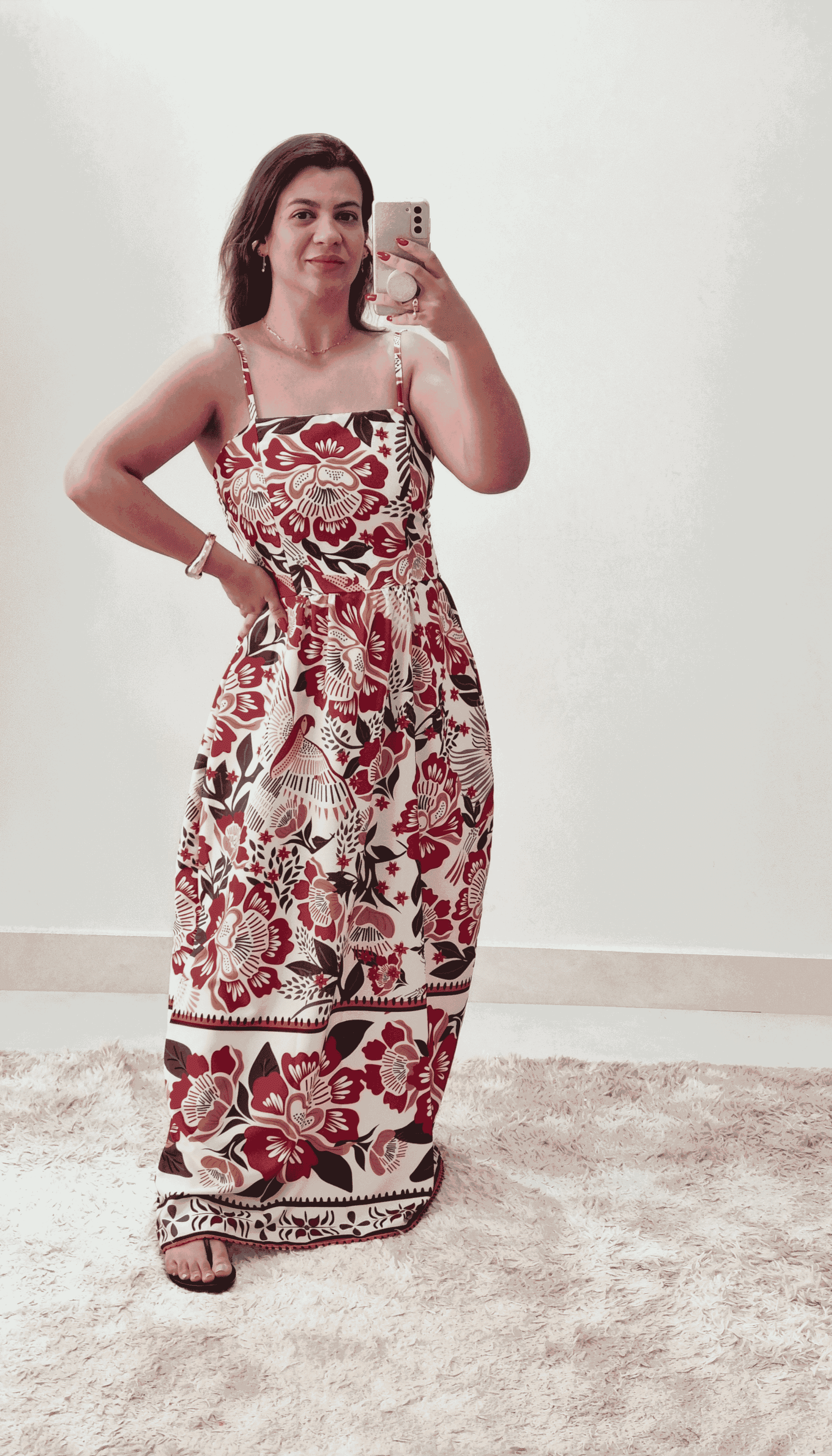 Vestido Farm Longo - THASSIA GABRIELA