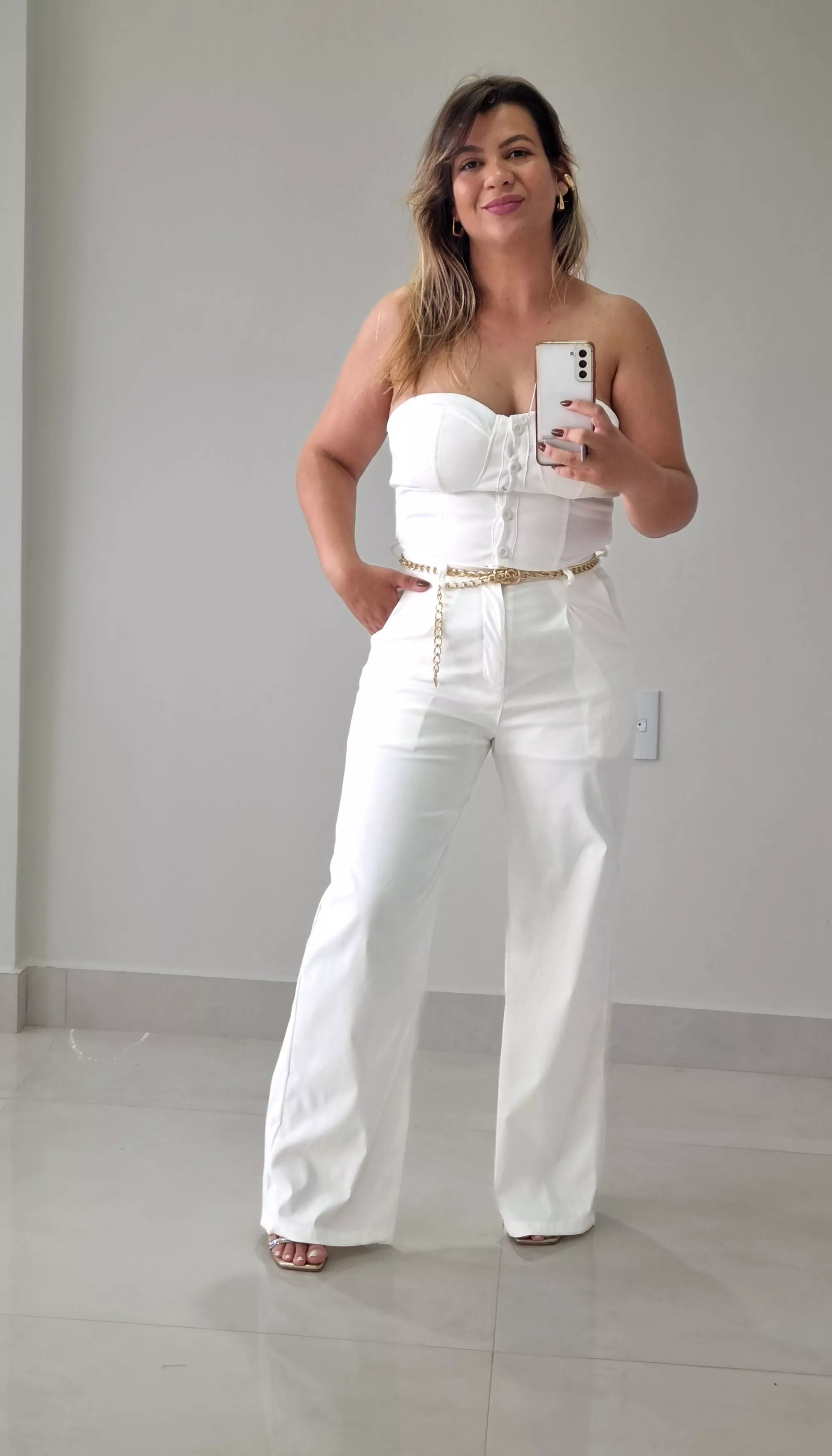 Conjunto Lisa Off-White - THASSIA GABRIELA
