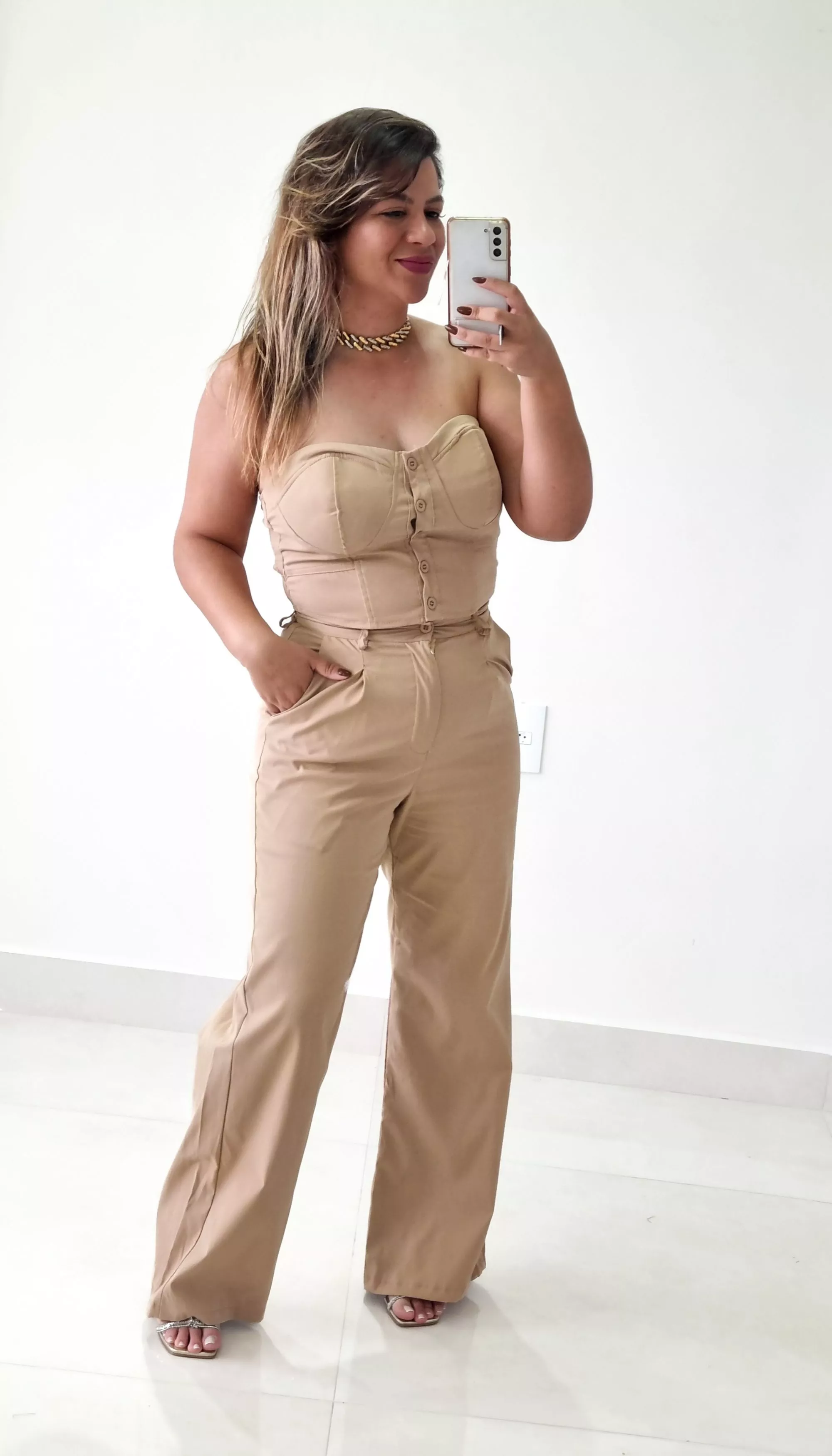 Conjunto Lisa Caqui - THASSIA GABRIELA