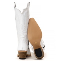 Bota Feminina Texana Tucson - Napa Branca - P51 Natural