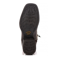 Bota infantil Tucson - Couro Firenze Café com Fóssil Vinho - Solado Tucson Kids