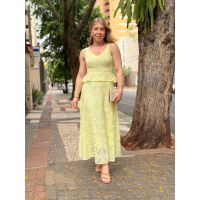 Vestido Camélia Amarelo