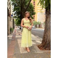 Vestido Camélia Amarelo