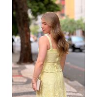 Vestido Camélia Amarelo